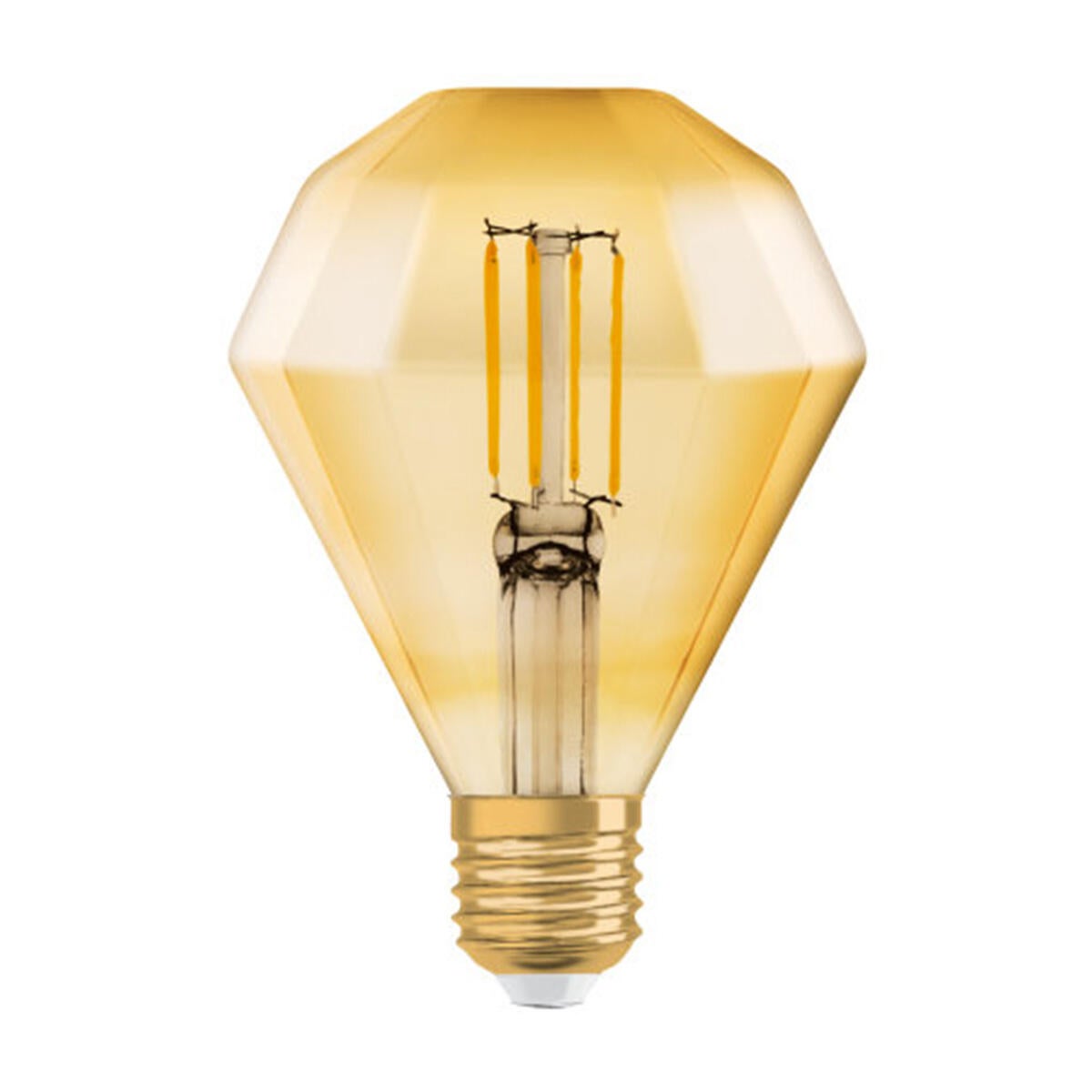 Lampadina LED Vintage A Stella E27 4W - Vetro Ambrato, Luce Calda 2500K, 360 Lumen - Effetto Retrò Per Pub E Casa
