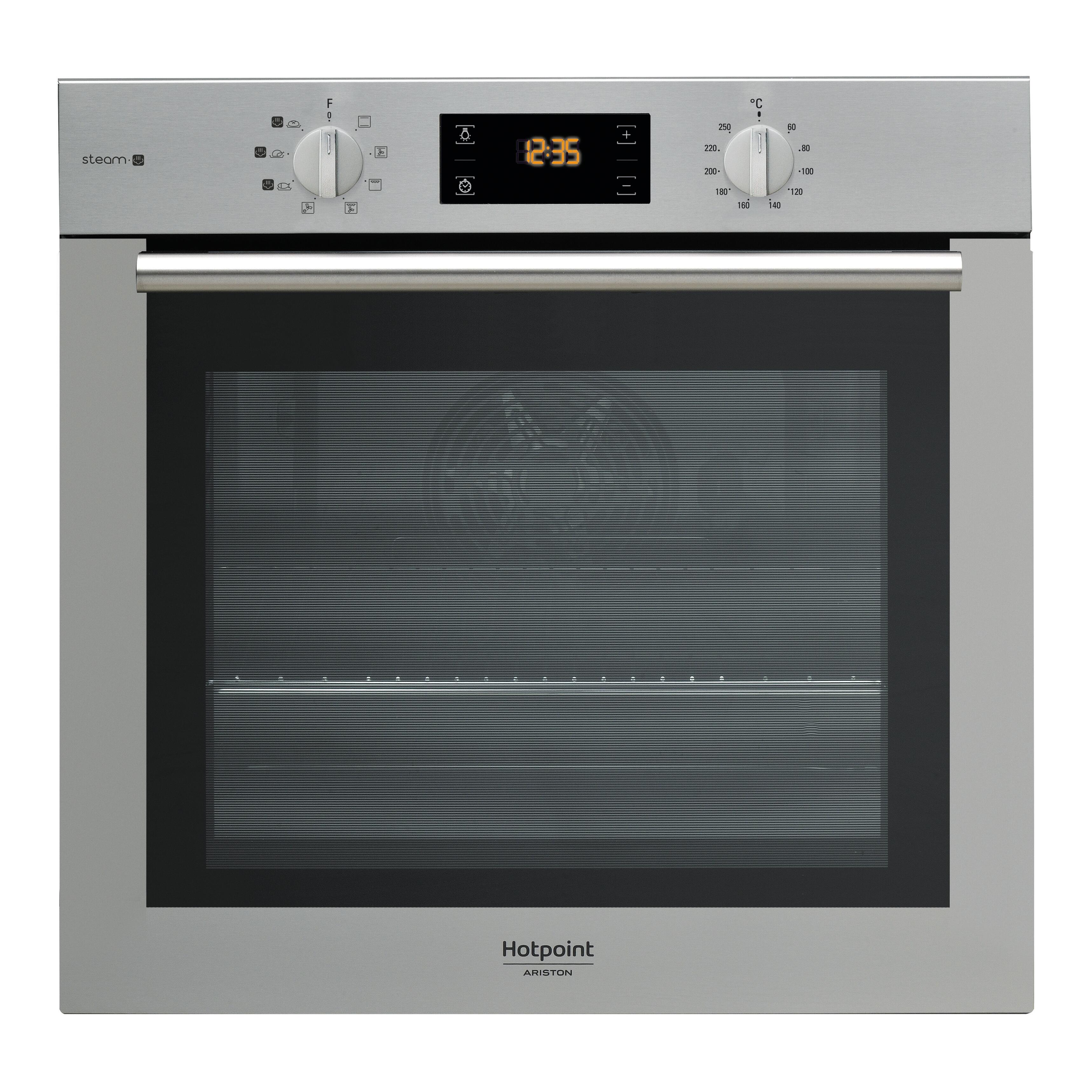 Forno da incasso elettrico multifunzione ventilato HOTPOINT FA4S544IX HA  pulizia pirolisi | Leroy Merlin