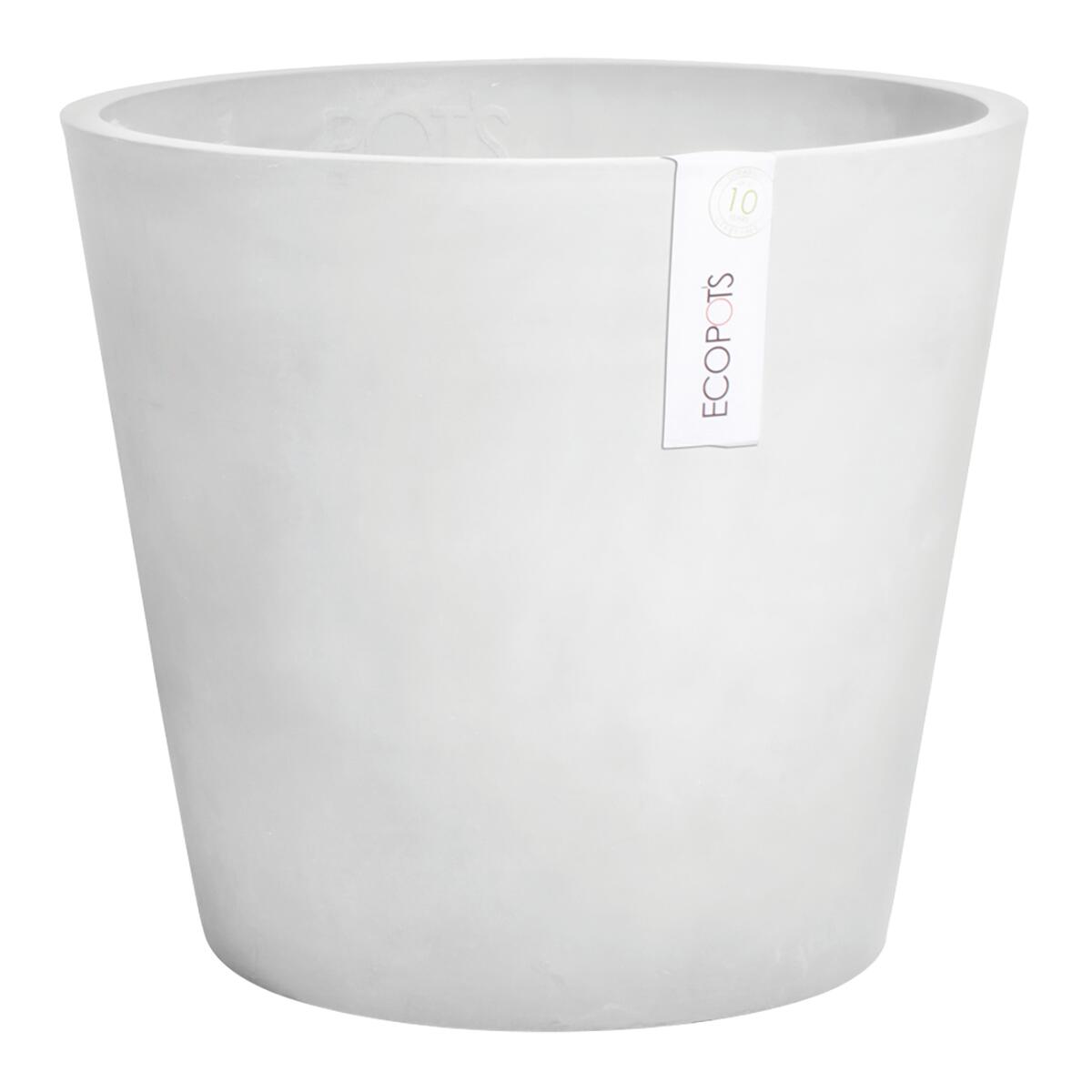 Fioriera Bruges ECOPOTS In Composito Colore Grigio Chiaro H 17 Cm, L 17 Cm L 17 X P 17 Cm 74924185