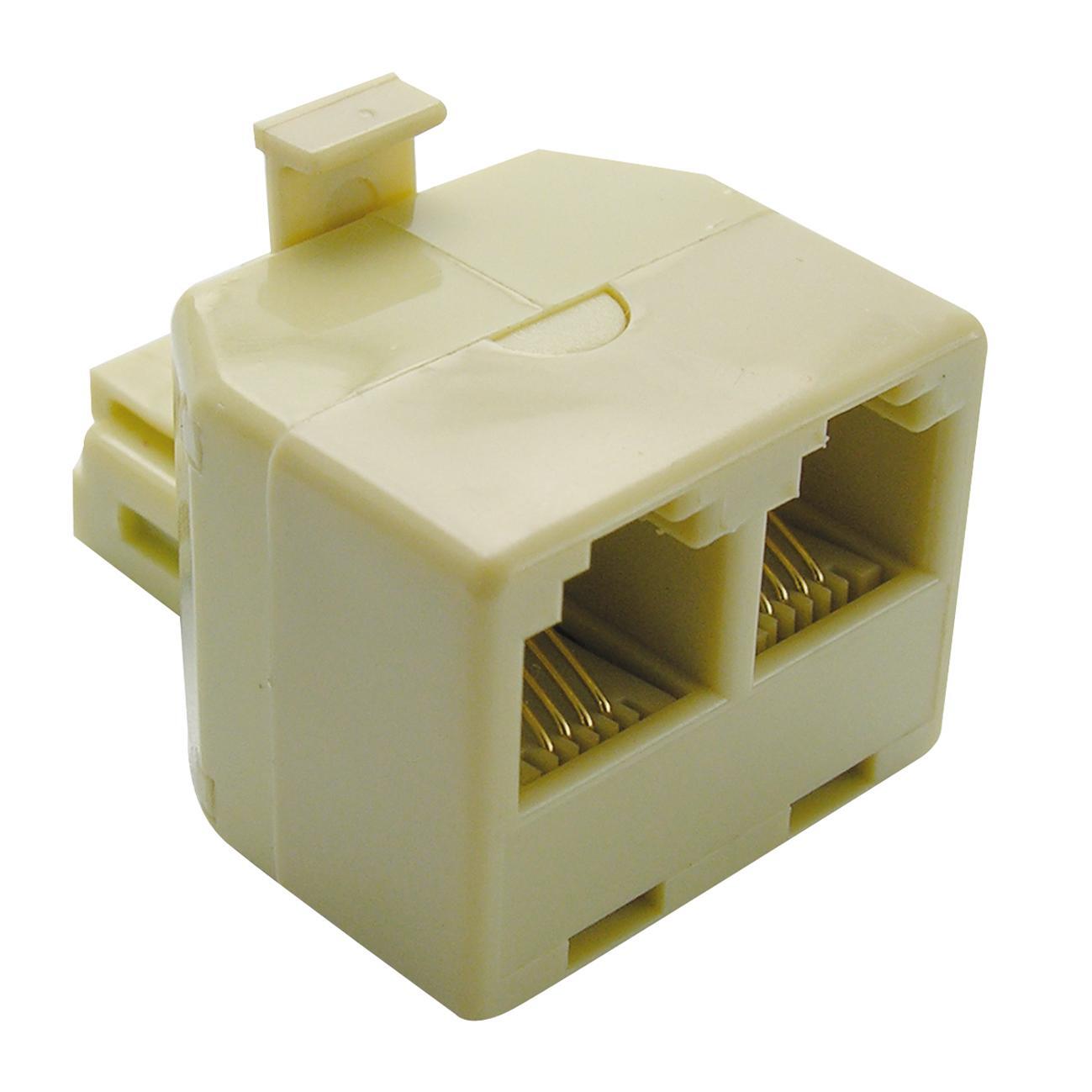 Adattatore RJ11 Usp plug beige