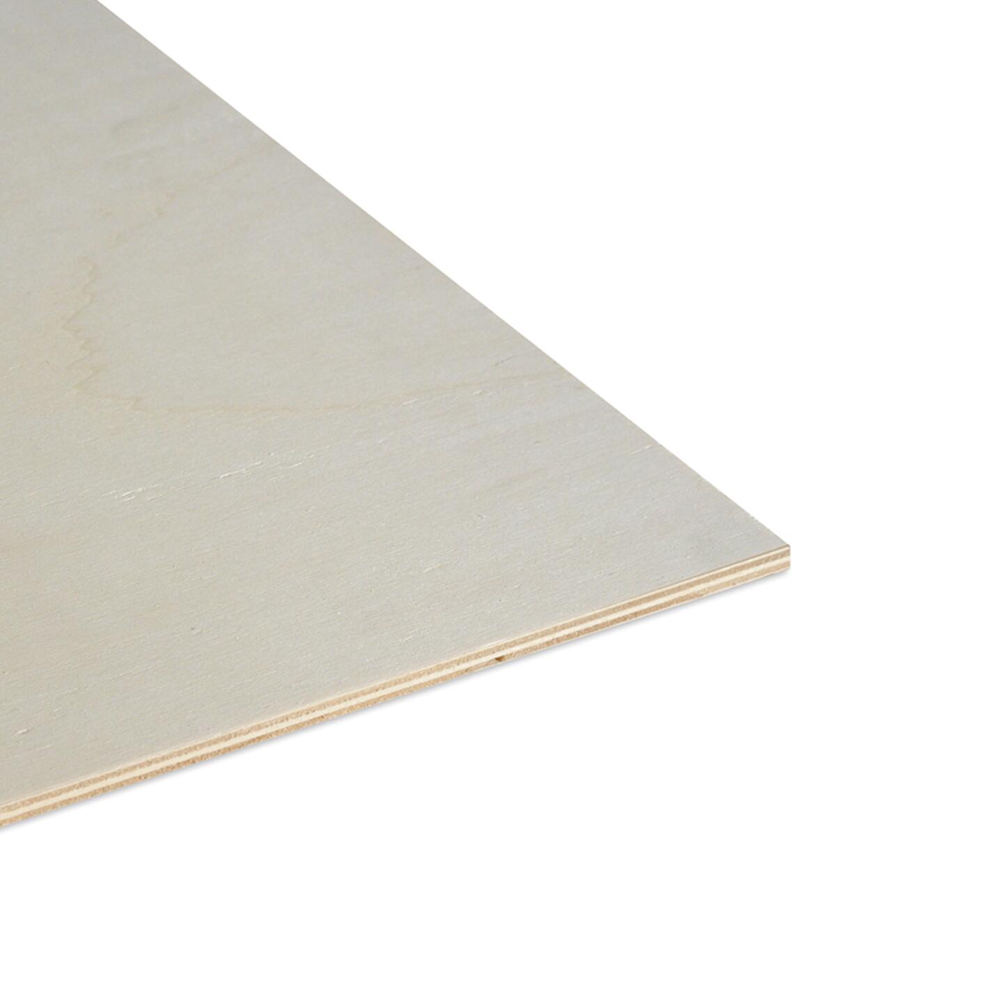 Pannello compensato pioppo L 80 x H 40 cm Sp 10 mm