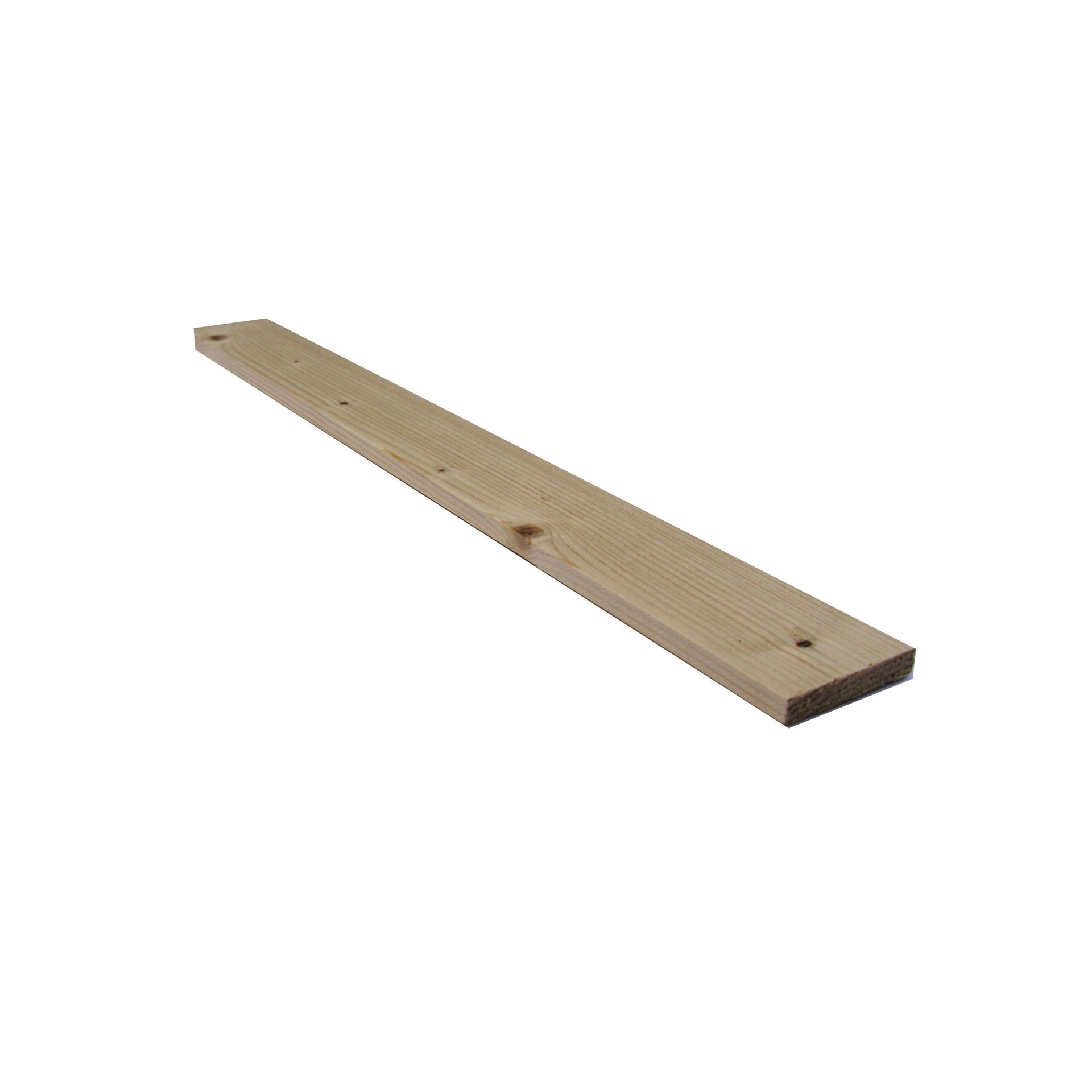 Listello piallato abete 2 m x 50 mm, Sp 9 mm