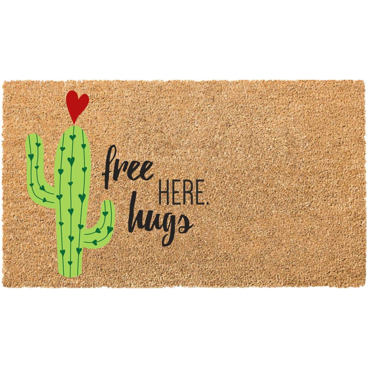 Zerbino Italo Free Hugs in cocco multicolore 40x70 cm