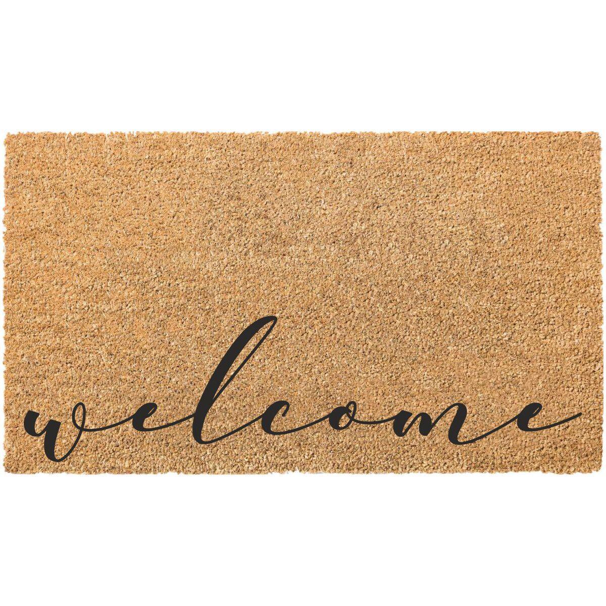 Zerbino Italo Welcome Basso in cocco multicolor 40x70 cm