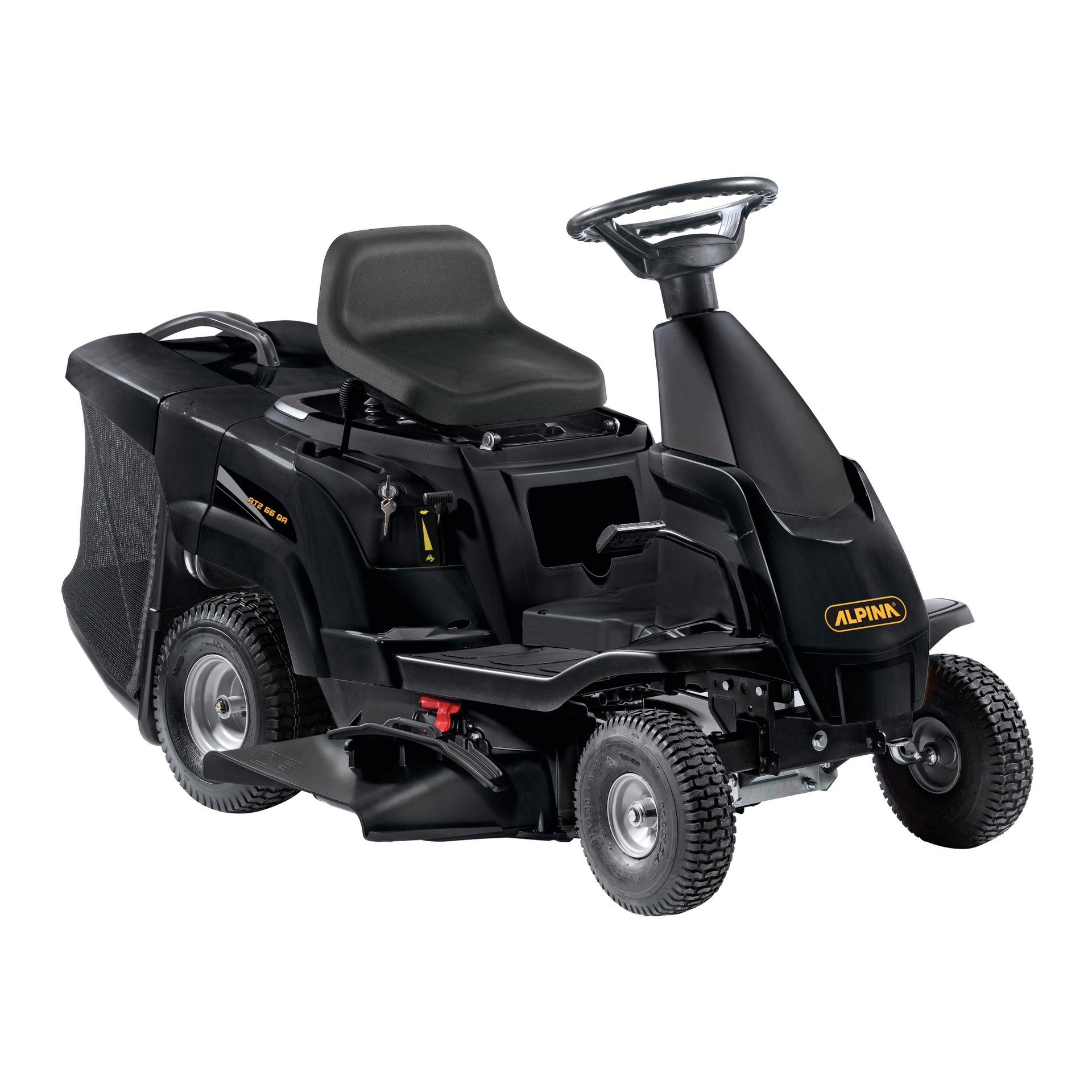 Trattorino tagliaerba a scarico laterale ALPINA AT2 66 QA Alpina ST 250 ES 224cc motore alpina 224 cm³