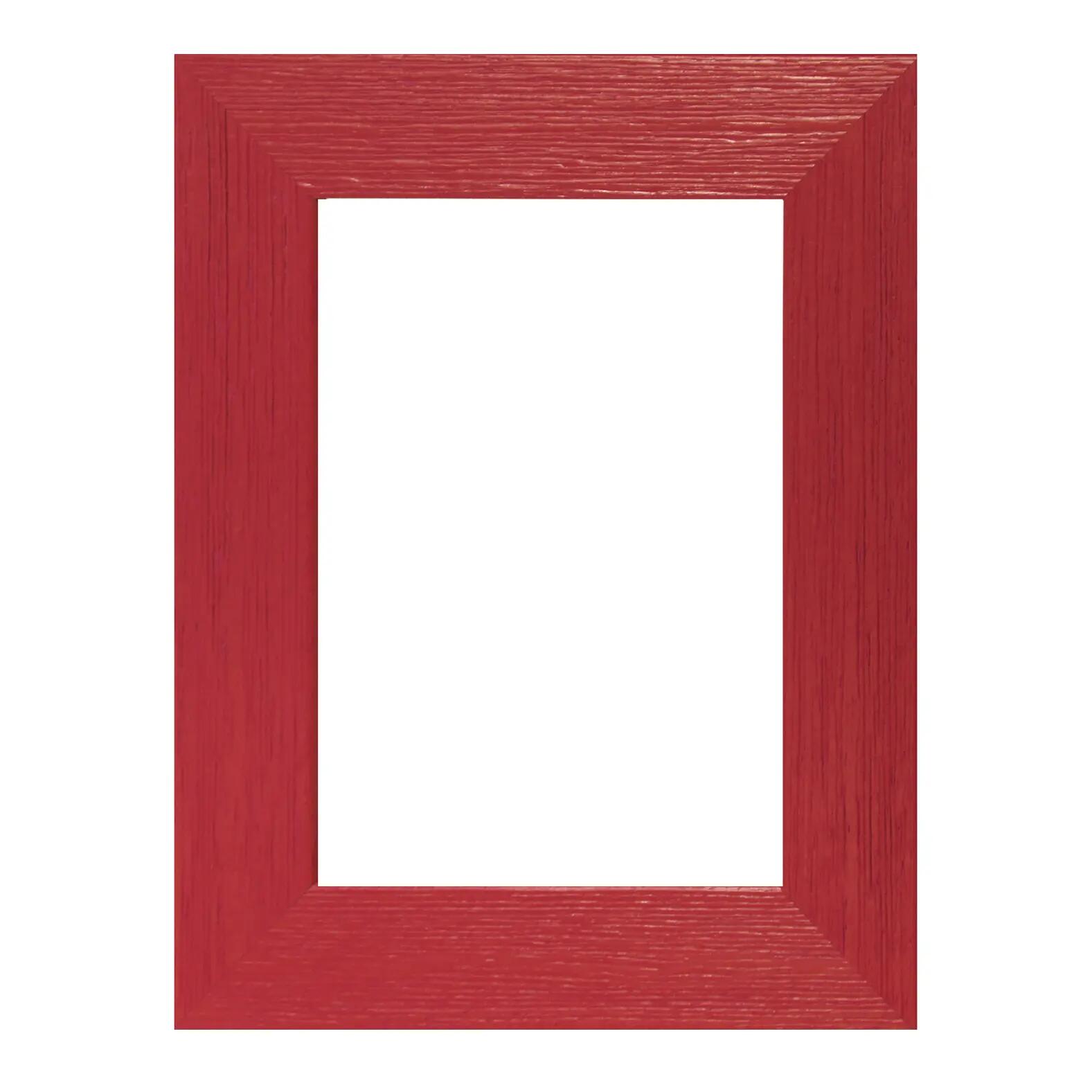 Cornice Color rosso per foto da 40x50 cm - 1