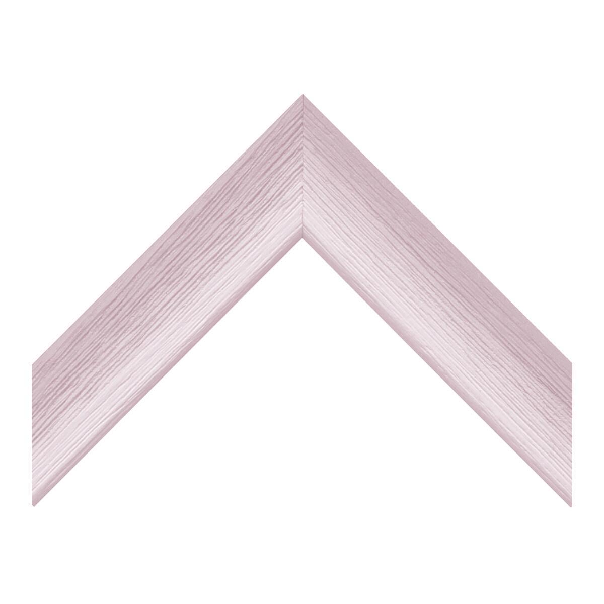 Cornice Bicolore rosa e bianco per foto da 60x80 cm - 2