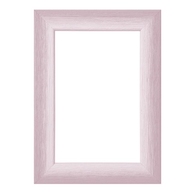 Cornice Bicolore rosa e bianco per foto da 60x80 cm - 1