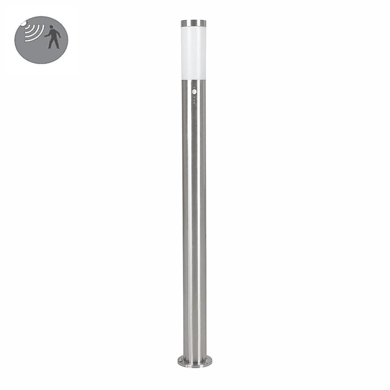 Set Lampioni Moderni Lampioni Da Terra VidaXL Set 3 Pezzi - Acciaio Inox, IP44, Attacco E27, Diverse Altezze Lampioni Terra Giardino