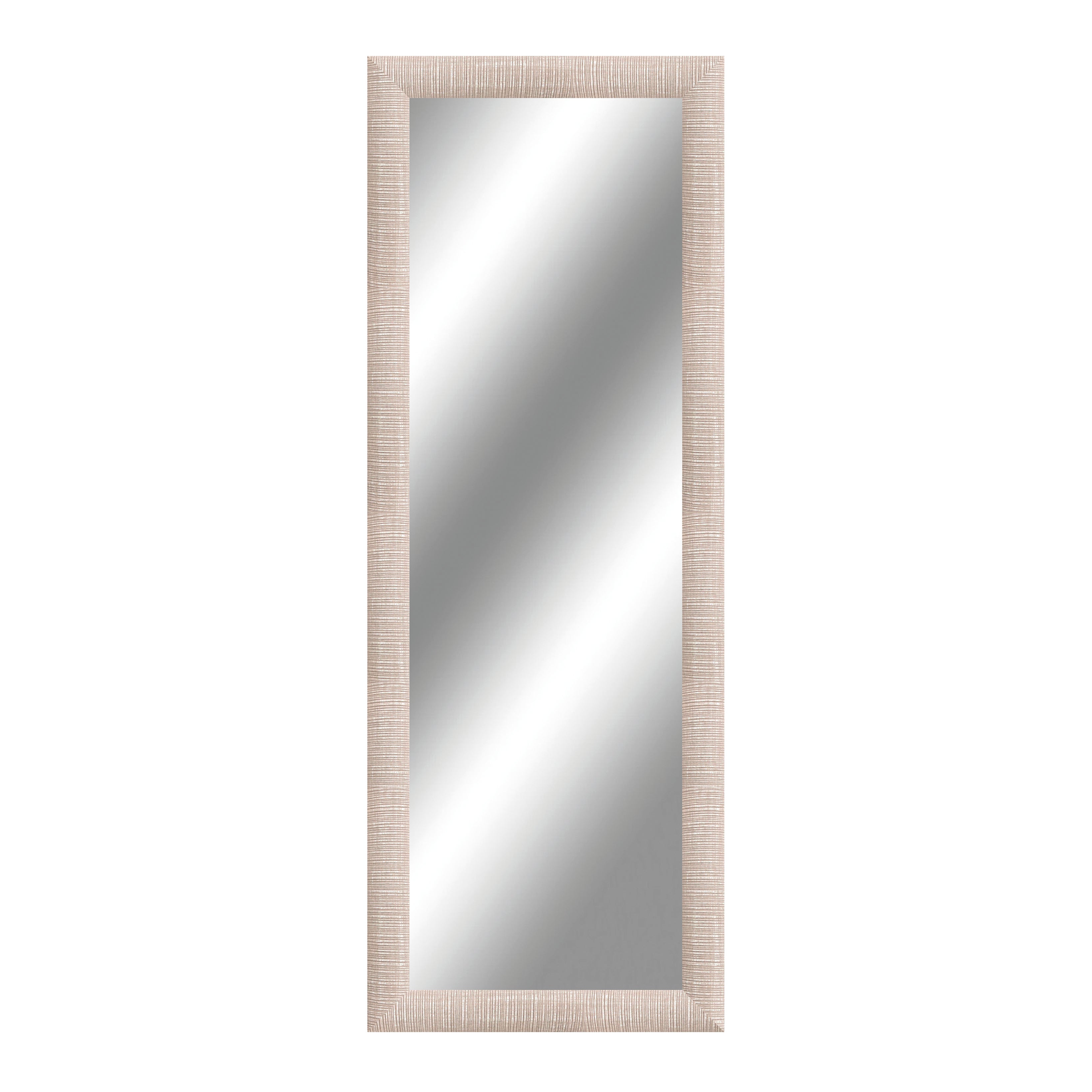 Specchio A Parete Rettangolare Sibilla Tortora Leroy Merlin