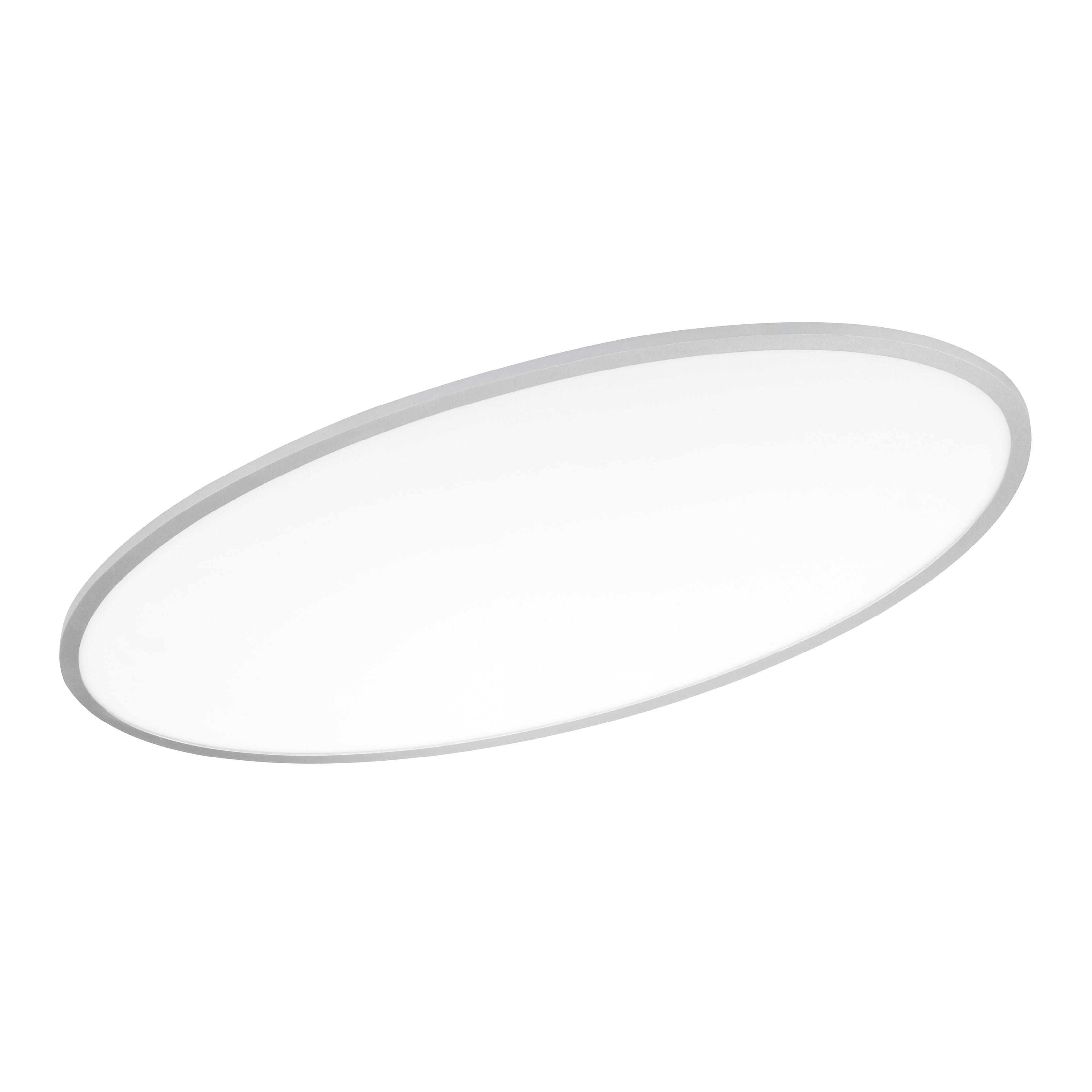 Wofi Meran Plafoniera Soffitto 26 Cm - Vetro Bianco Opalino, Lampada A Risparmio Energetico Inclusa, Ideale Per Soffitti Bassi - 4