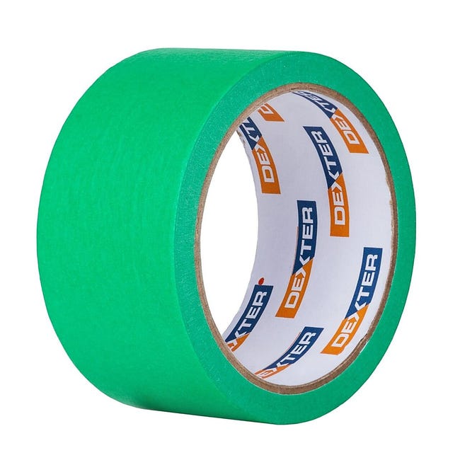 Nastro mascherante DEXTER 50 m x 38 mm superfici lisce | Leroy Merlin Nastro mascherante DEXTER 50 m x 38 mm superfici lisce | Leroy Merlin