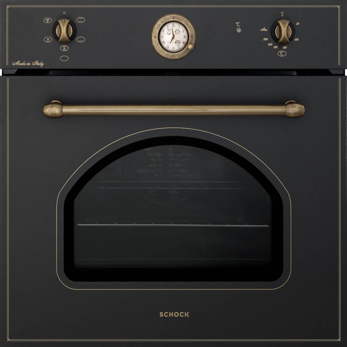 Forno da incasso elettrico multifunzione ventilato SCHOCK SFN54BKN pulizia  manuale | Leroy Merlin