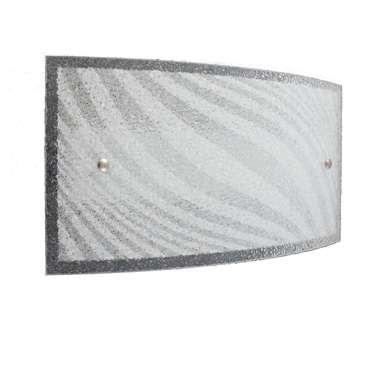 Applique classico Nico LED bianco, in vetro, 32x18 cm, | Leroy Merlin