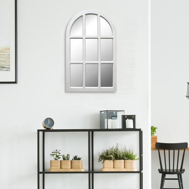 Specchio Da Parete Rettangolare 80x70 Cm Per Bagno Con Luce LED E Antiappannamento 80x70 Cm Gualar Specchio Da Parete Rettangolare 80x70 Cm Per Bagno Con Luce LED E Antiappannamento 80x70 Cm Gualar