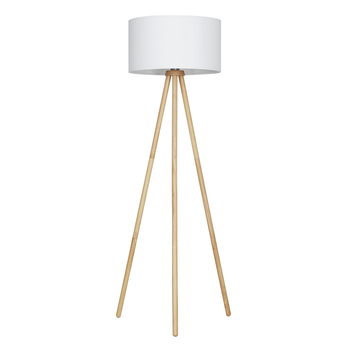 Lampada Da Terra Treppiede Bianco