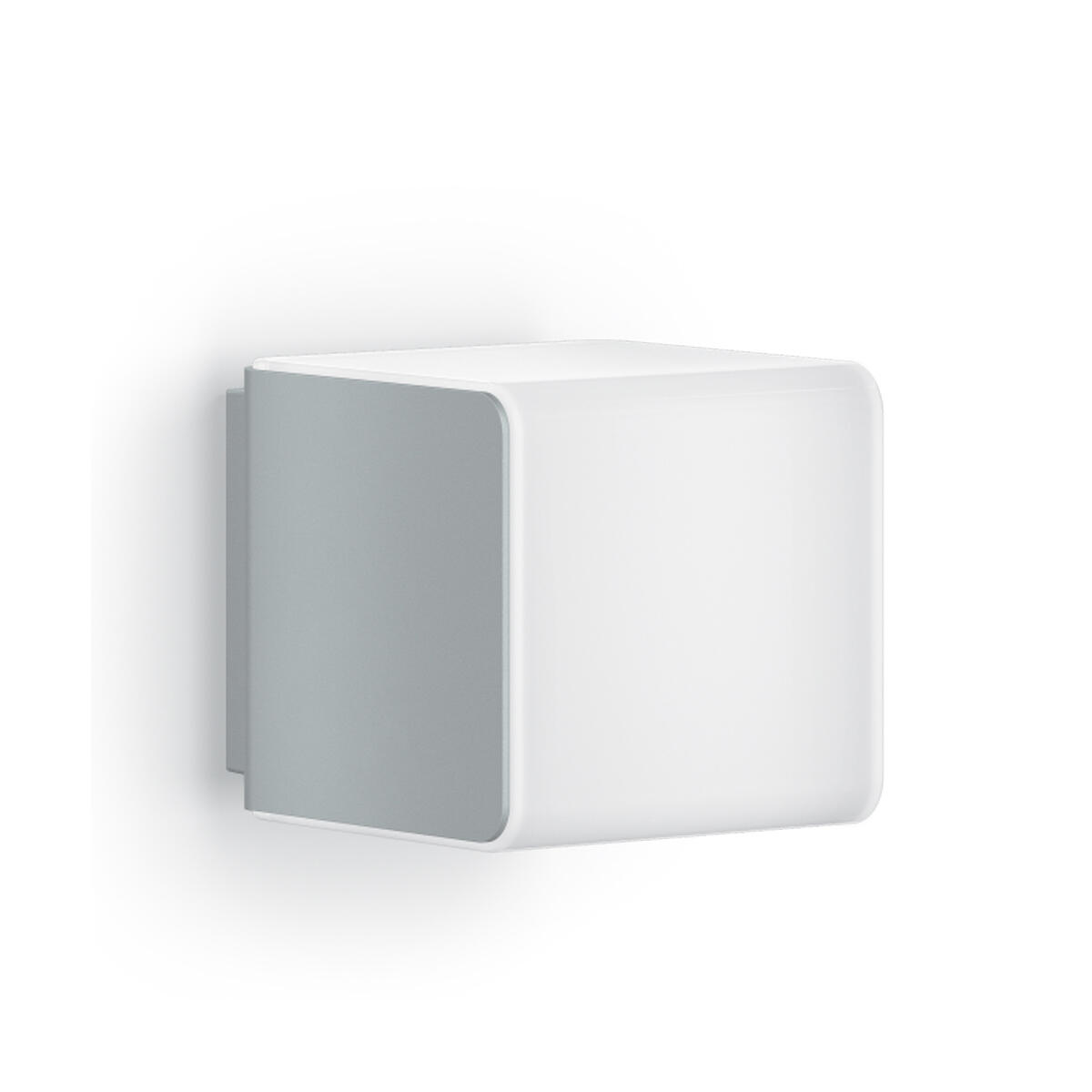 Applique Cyra LED con sensore di movimento, in alluminio, grigio scuro, 16.5W 1000LM IP54 LUTEC
