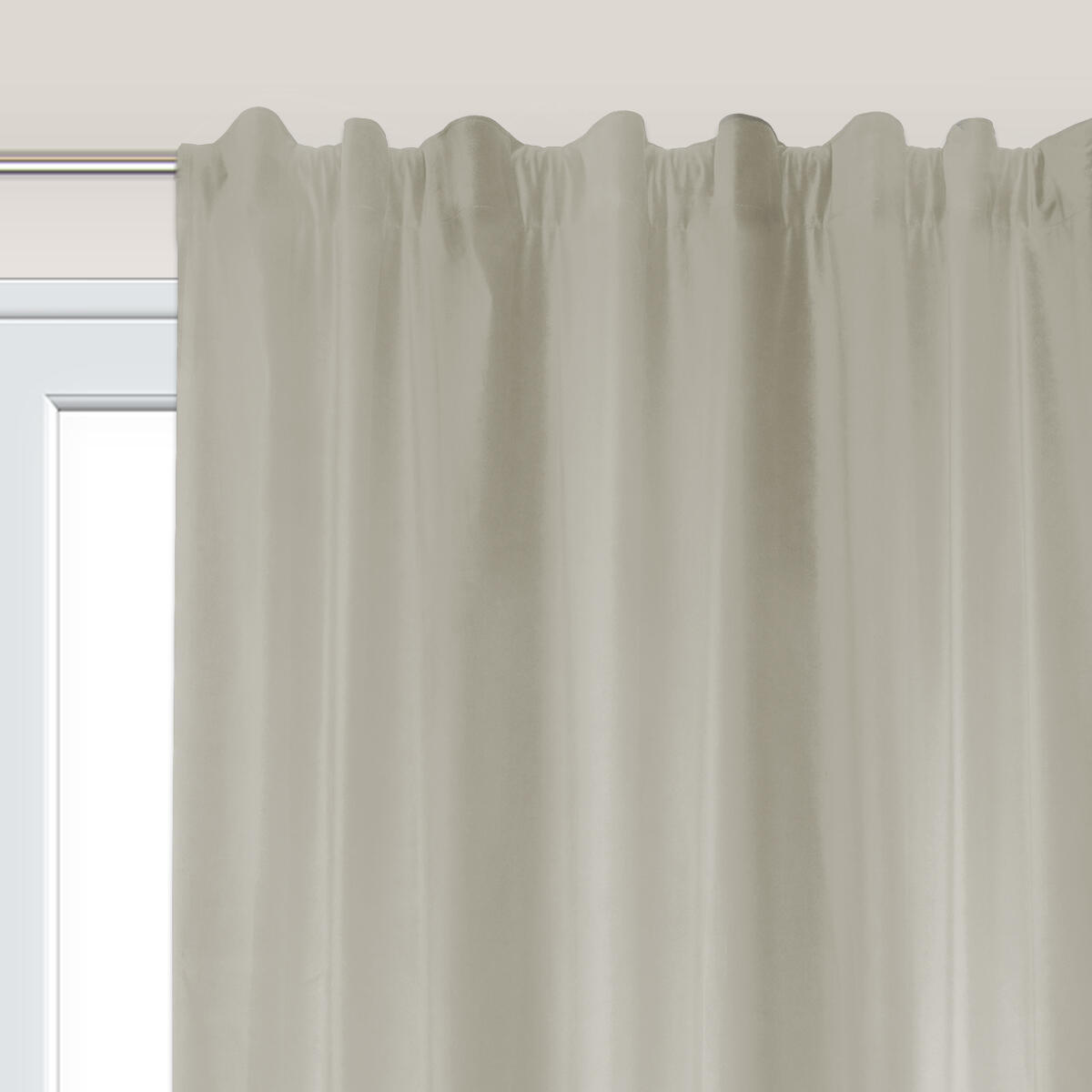 Gräfenstayn 2 Pezzi Alana - Tenda Termica Blackout con Nastro Adesivo Universale 135 x 145 cm - Doppio Pacchetto - Oeko-Tex Standard 100 - Tenda Molte Altre camere (Grigio