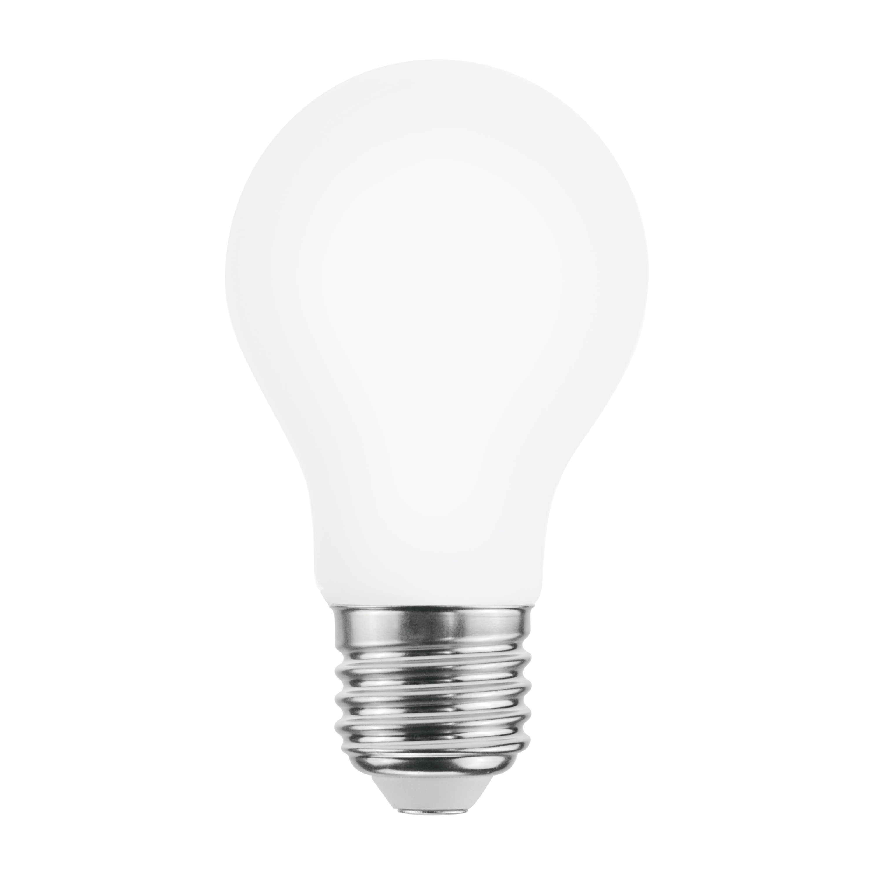 Lampadina LED, E27, Goccia, Opaco, Luce naturale, 8W=1055LM (equiv 75 W), 360° , LEXMAN - 1