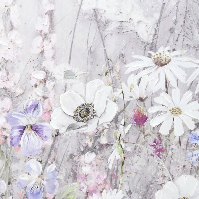 Quadro su tela Flowers 110x50 cm