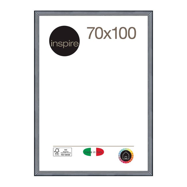 Cornice Portafoto DR35 69 X 99 Cm (nero Opaco), 35 Mm Di Cornice Portafoto DR35 69 X 99 Cm (nero Opaco), 35 Mm Di