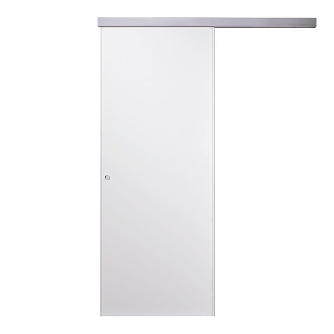 Porta Scorrevole Con Binario Esterno Vega In Mdf L 70 X H 210 Cm Leroy Merlin Porte Scorrevoli Con Telaio Esterno