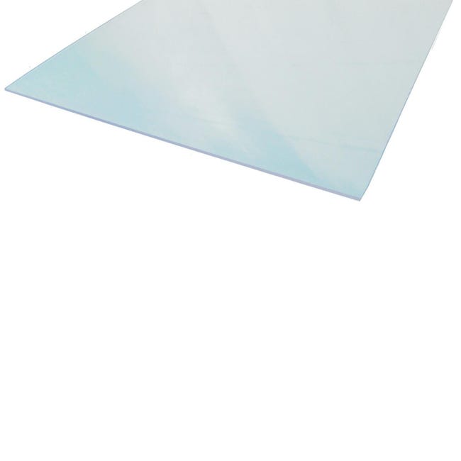 Vetro sintetico polistirene trasparente 100 cm x 100 cm, Sp 2.5 mm - 1