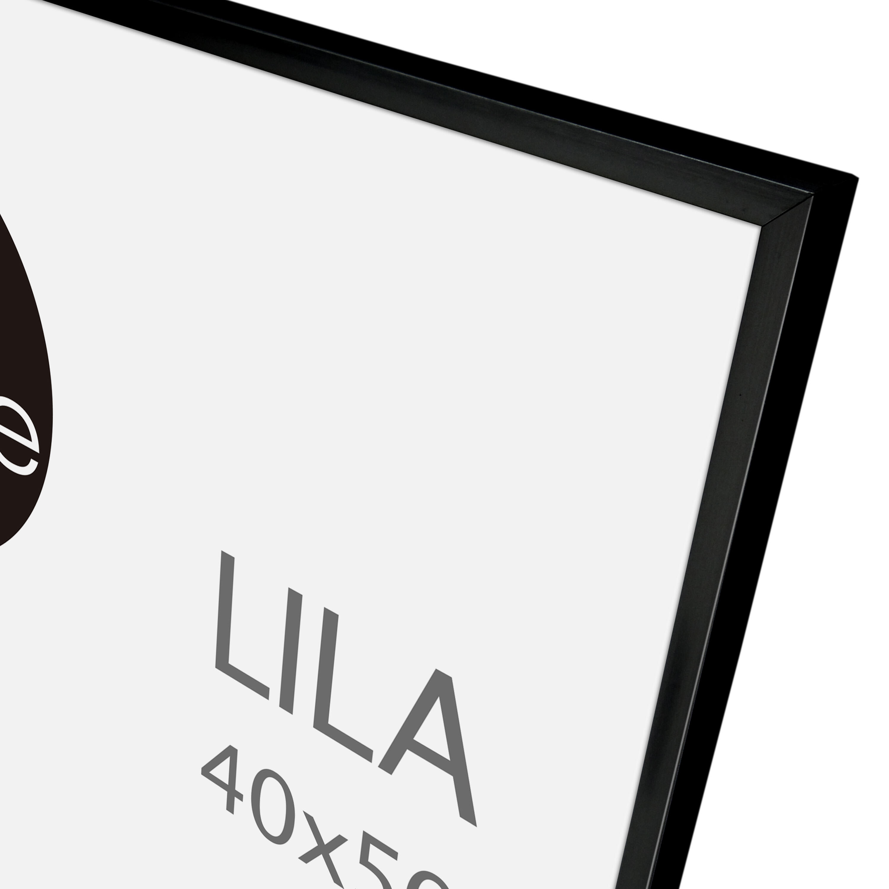 Cornice INSPIRE Lila nero per foto da 40x50 cm - 4