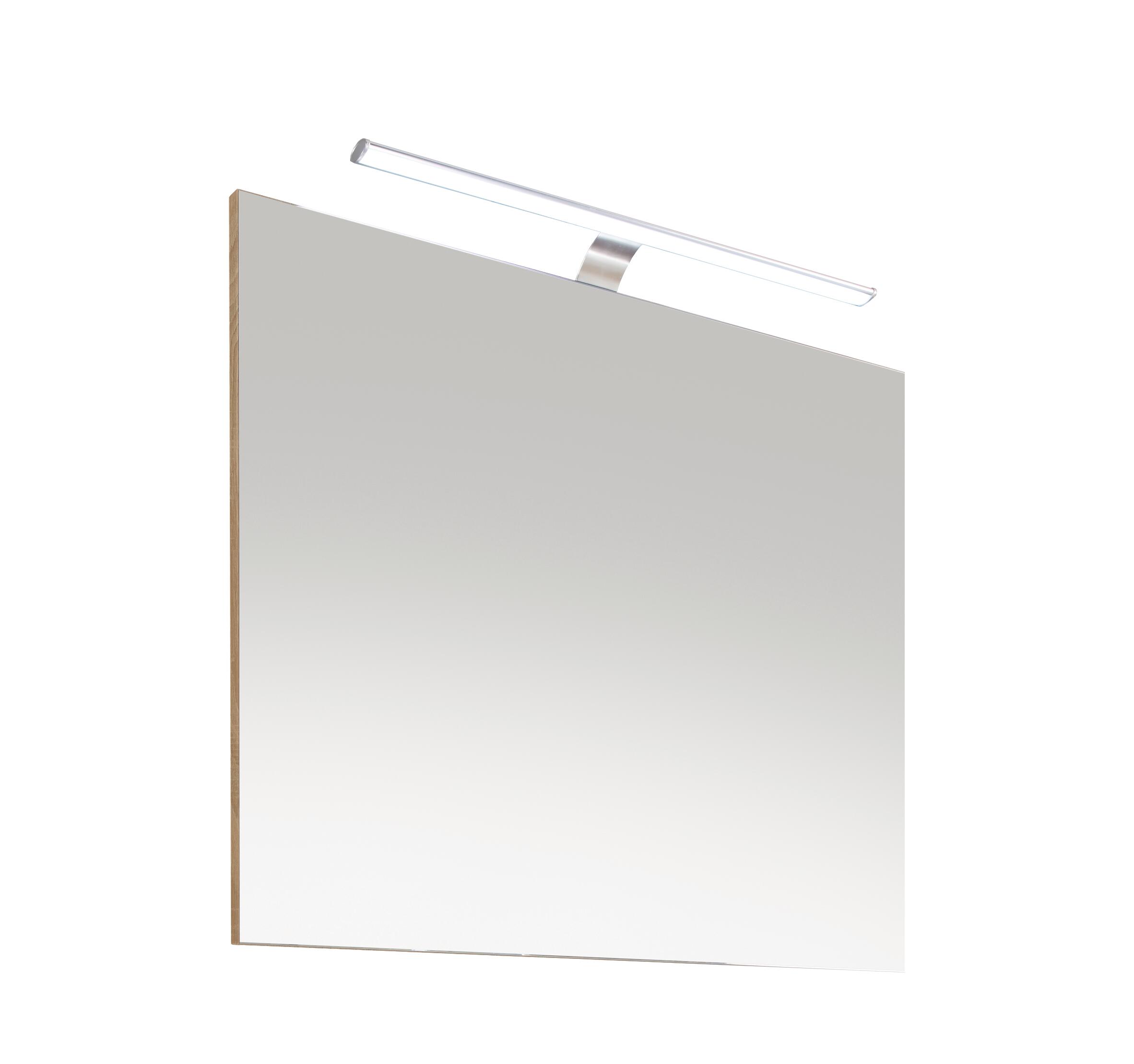 Specchio Con Illuminazione Integrata Bagno Rettangolare L 90 X H 70 Cm Leroy Merlin
