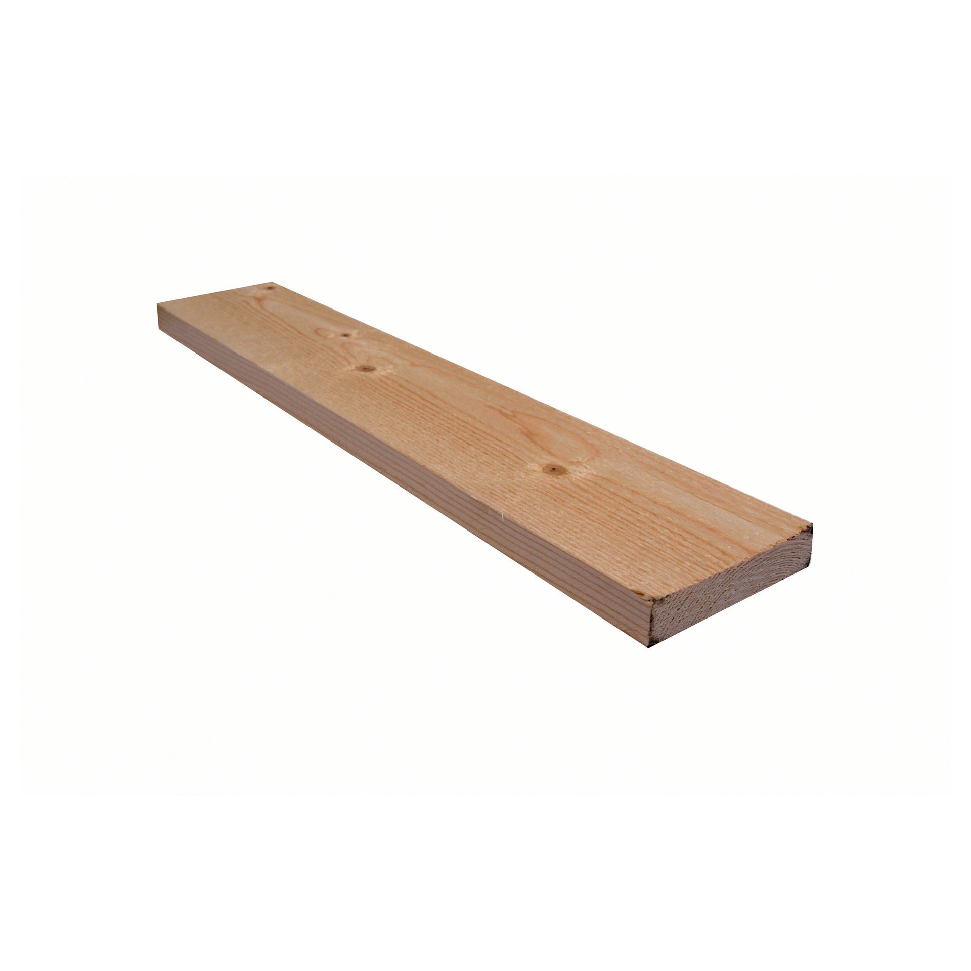 Listello grezzo abete 2 m x 100 mm, Sp 25 mm