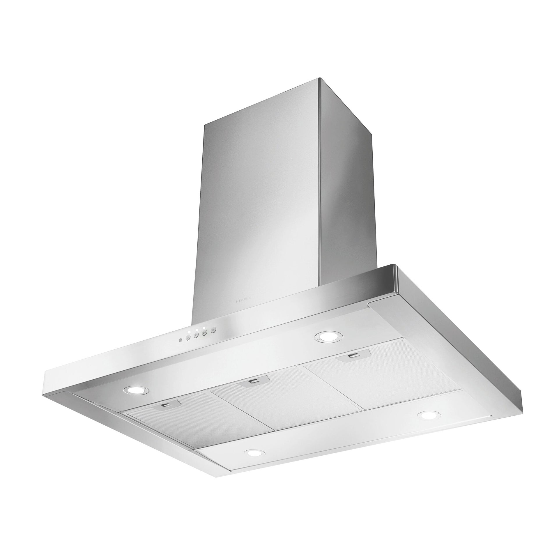 Cappa Ad Isola A Parete Stilo Xa90 Faber Inox L 90 Cm Leroy Merlin