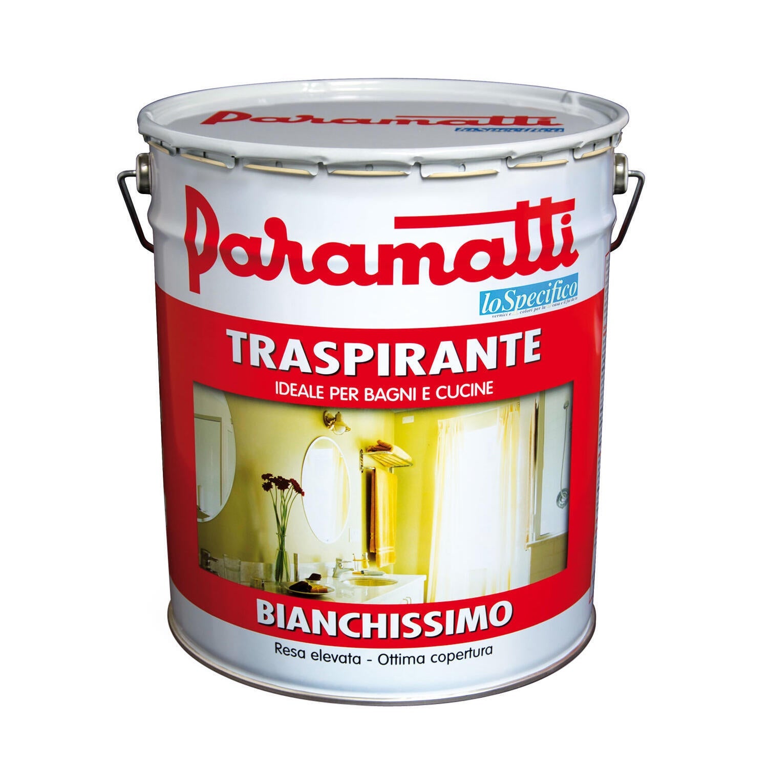 Pittura Murale Traspirante Paramatti Bianchissimo Bianco 14 L Leroy Merlin 7442