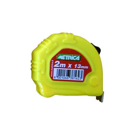 Flessometro pieghevole METRICA plastica 2 m