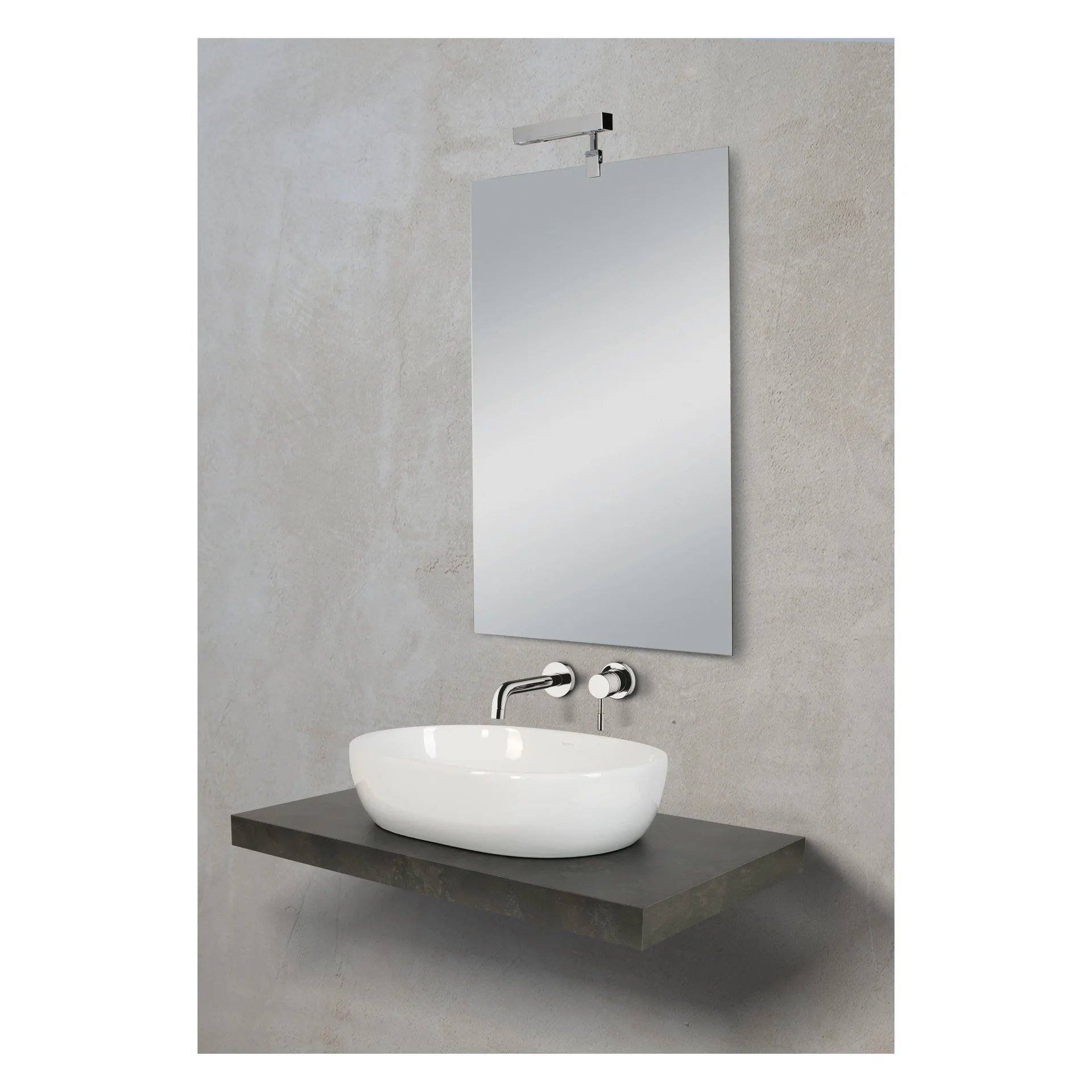 Top per lavabo Plan L 90 x P 51 x