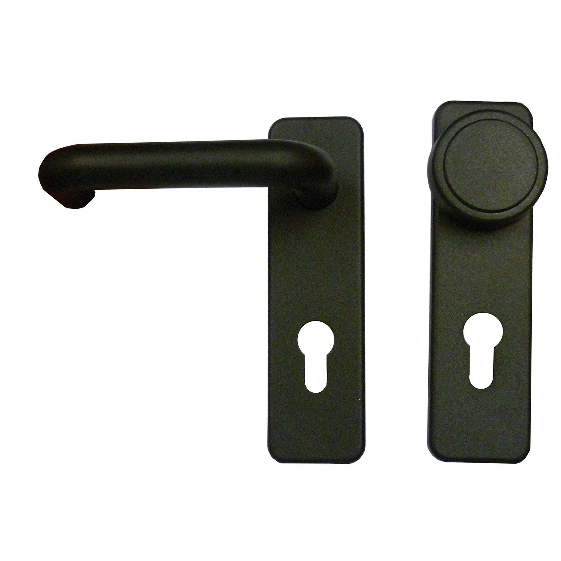 Maniglia in acciaio nero