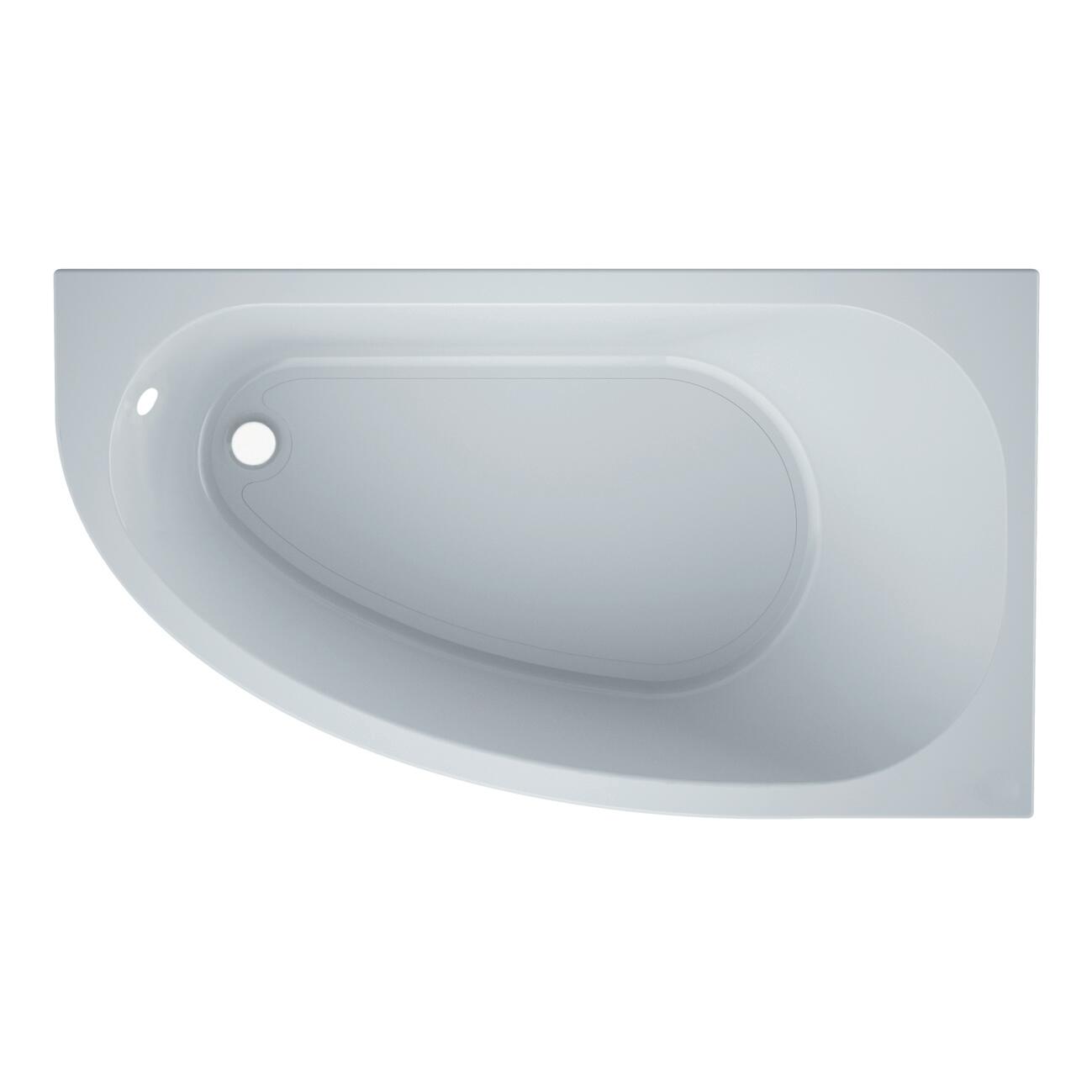 Vasca angolare Tripoli acrilico bianco 160 x 90 cm SANYCCES