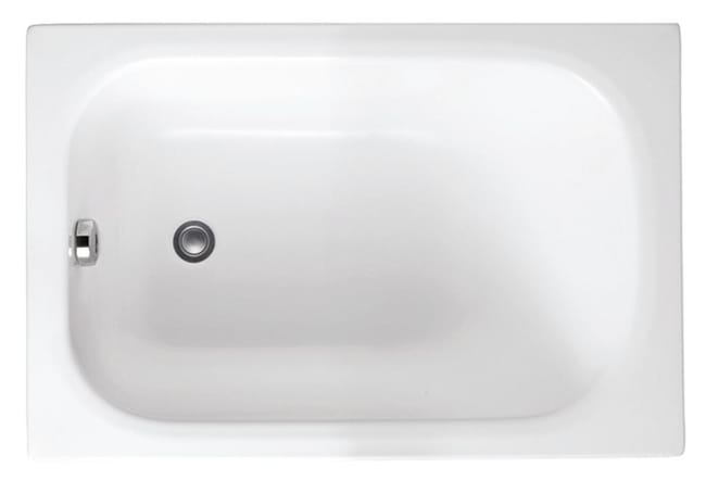 Vasca Rettangolare Mini Bianco 70 X 105 Cm Leroy Merlin Vasca Da Bagno 70x100