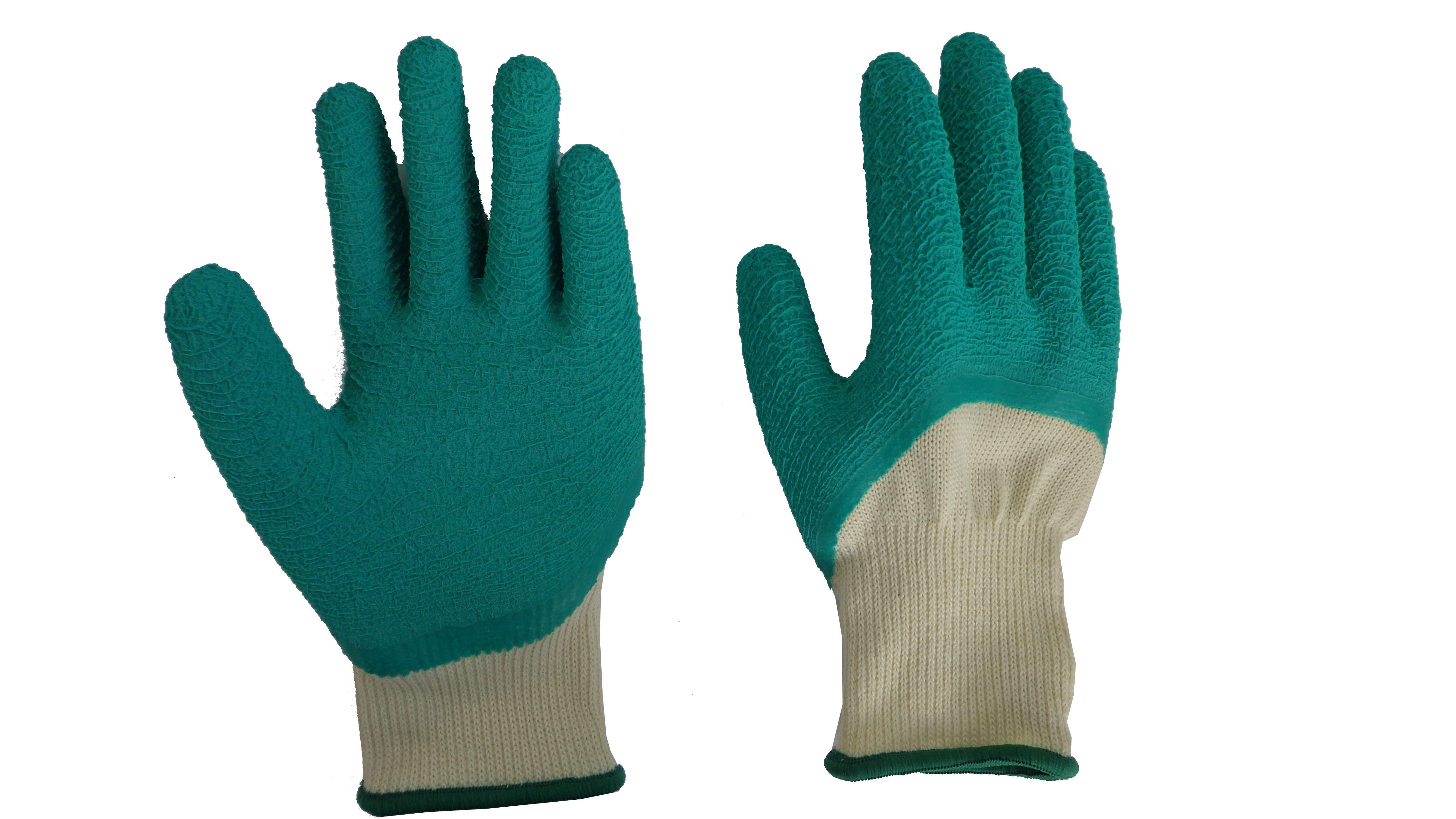 KIXX - Guanti Da Giardinaggio Leggeri In Nylon E Lattice, Modello Protettivo, Antiscivolo, Taglia Unica, Protezione EN 388