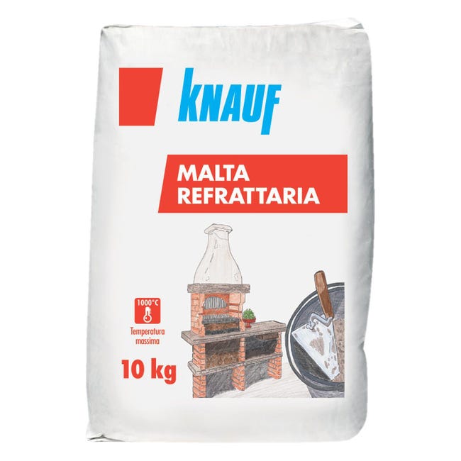 Malta refrattaria KNAUF 10 kg - 1