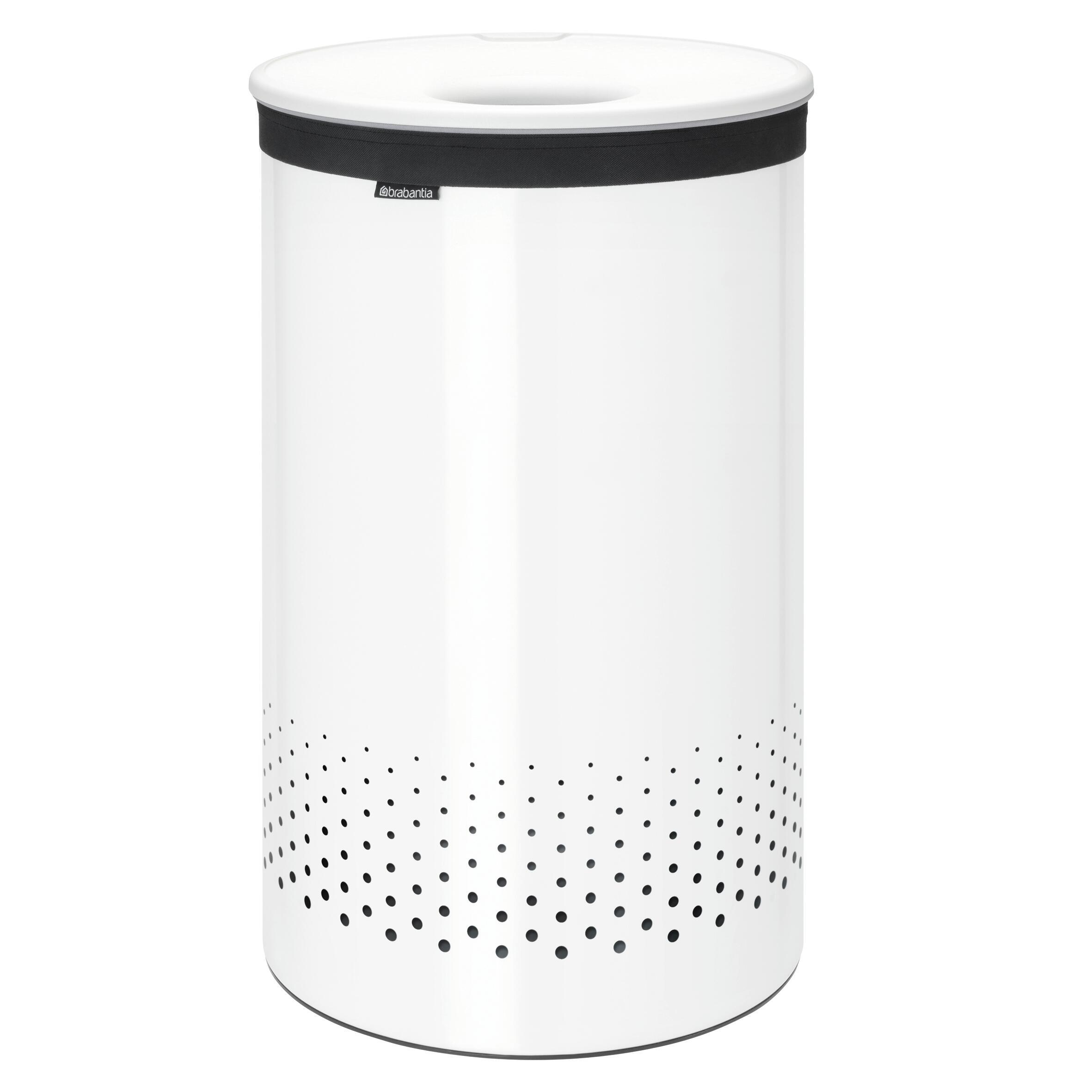 KNODD Bidone con coperchio - grigio