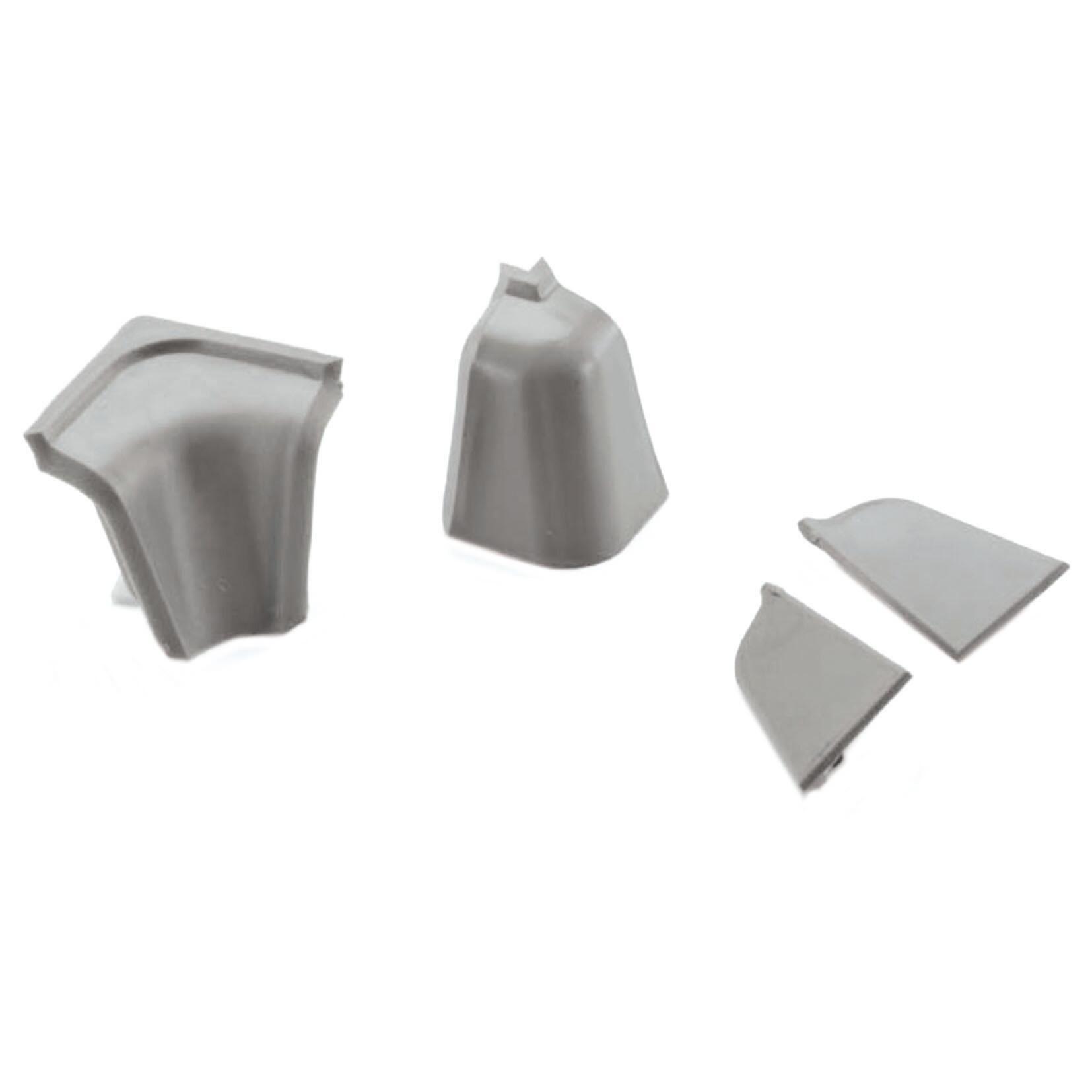 Terminale Per Alzatina Pvc Grigio L 3 X Sp 3 Cm Leroy Merlin