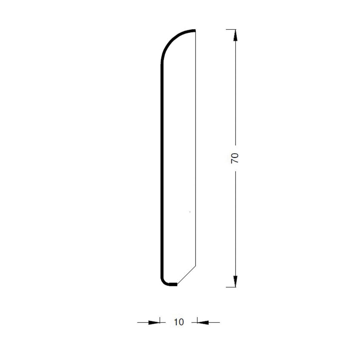 4x Angoli Universali Interni Ed Esterni In Polistrutturato Per Tutti I Battiscopa Bianchi 112cmx19cm Adattabili 67138678
