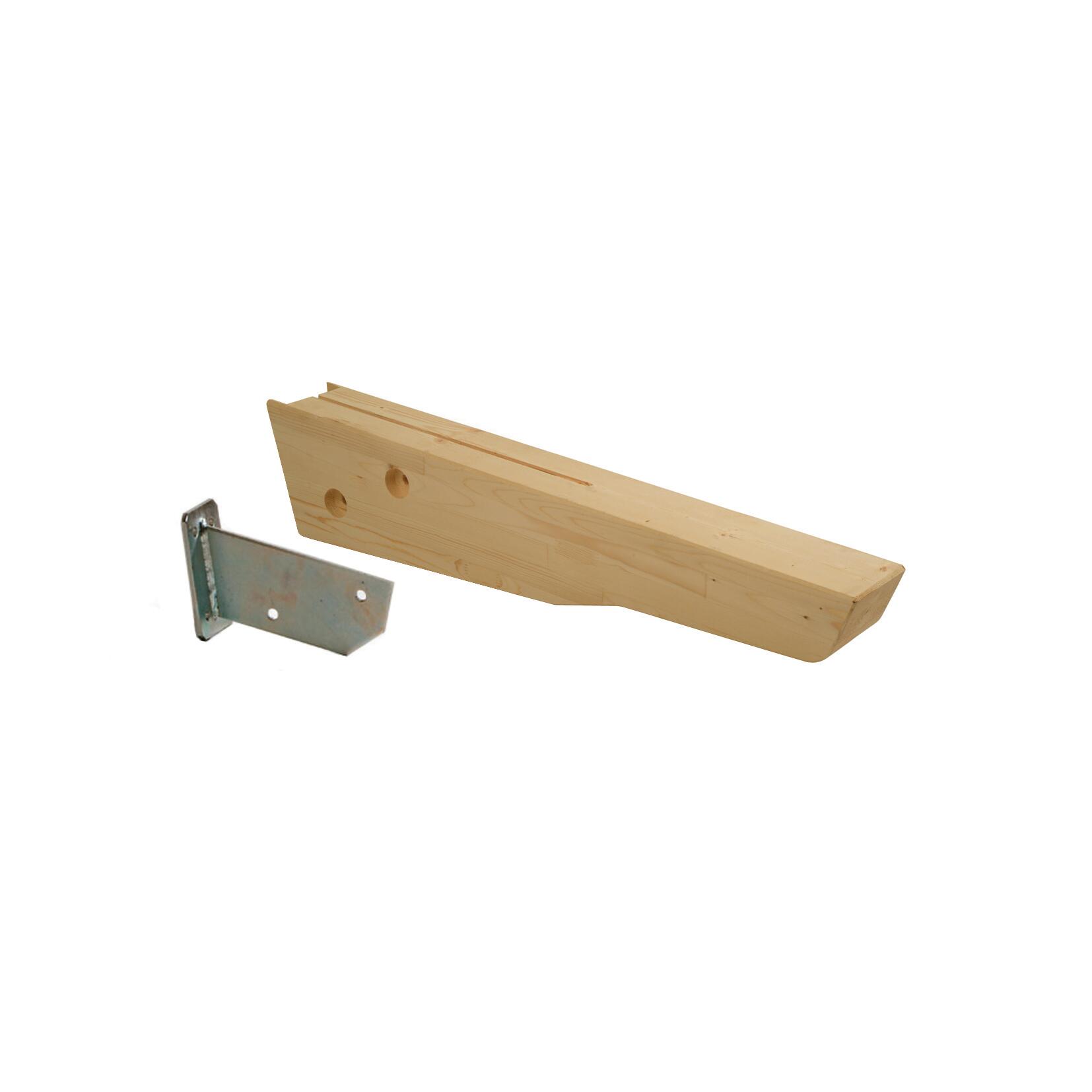 Supporto Martini per tettoia in legno L 18 x P 106 cm struttura in legno