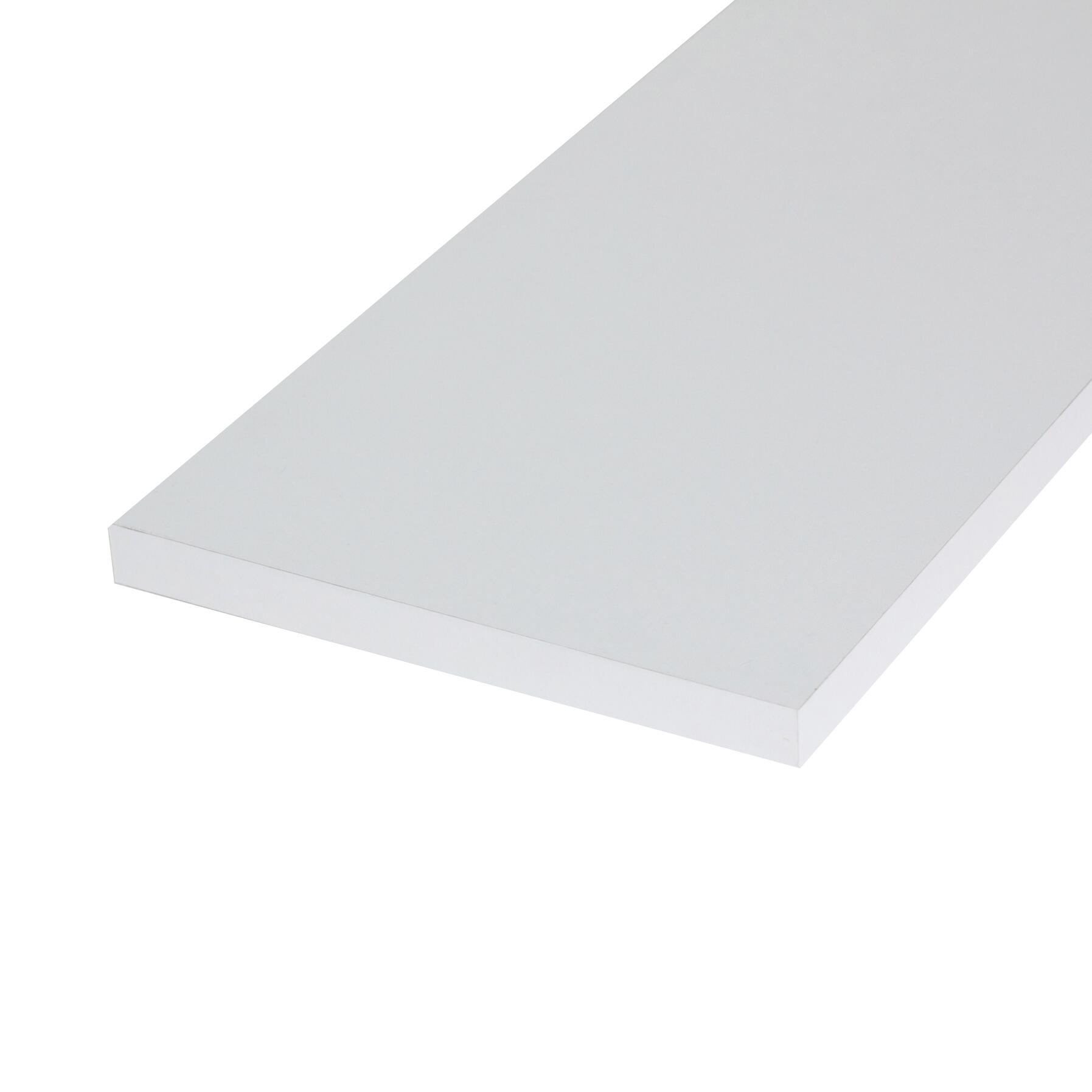 Ripiano melaminico ARTENS 120 x 20 cm Sp 18 mm bianco