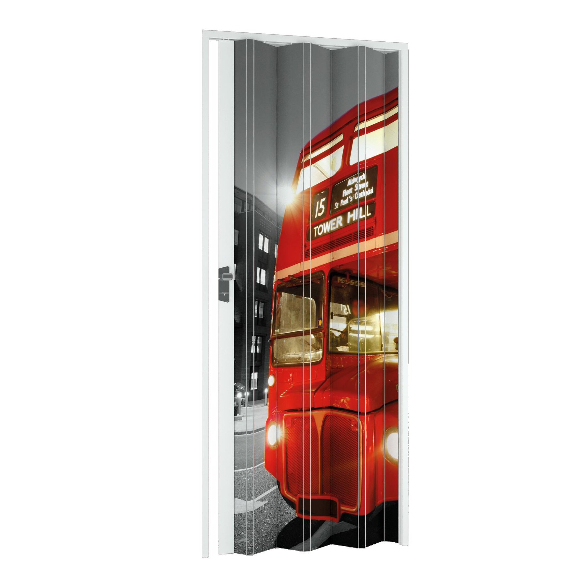 Porta a soffietto Bus in pvc multicolore L 102 x H 214 cm