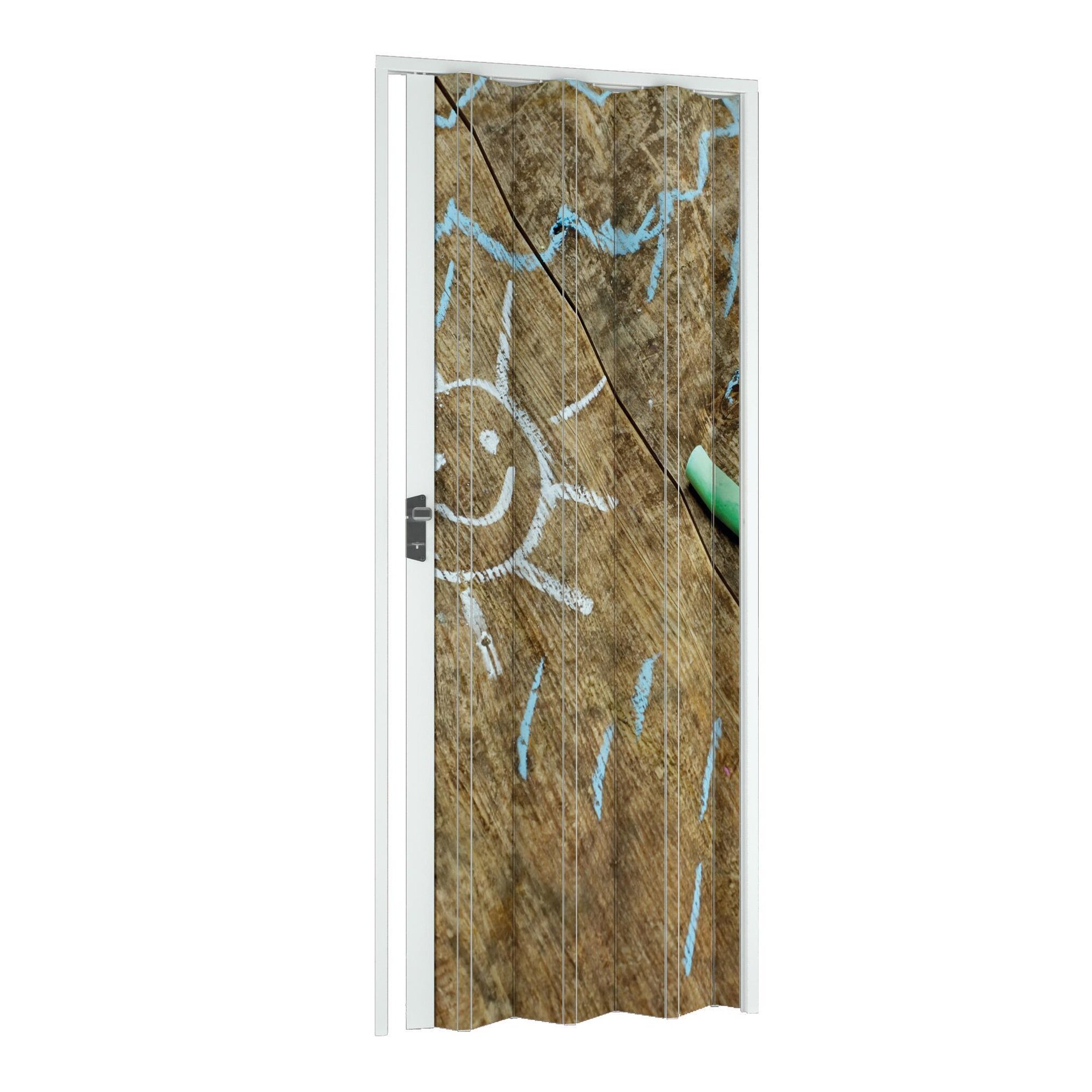 Porta a soffietto Children in pvc multicolore L 115 x H 214 cm