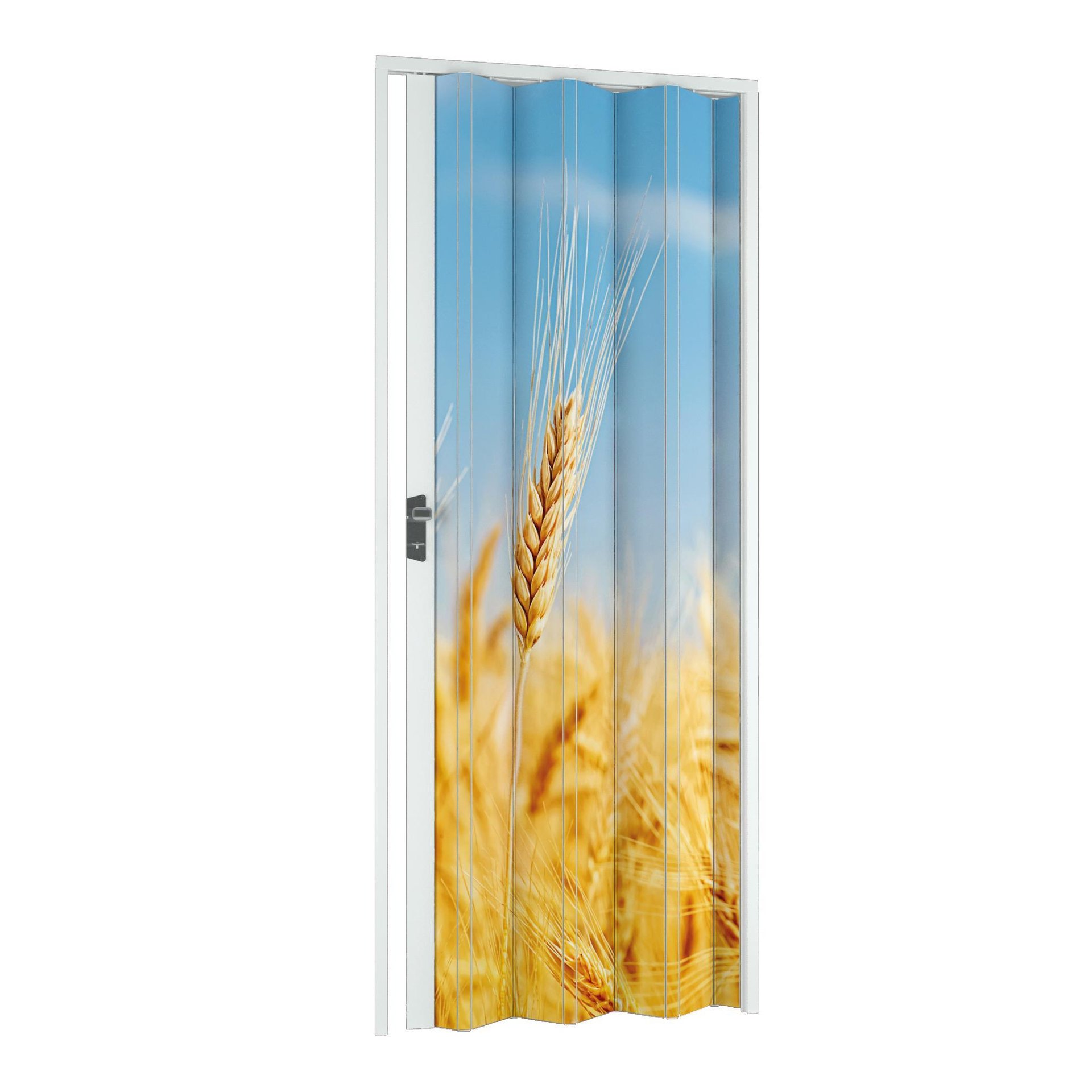 Porta a soffietto Grain in pvc multicolore L 115 x H 214 cm