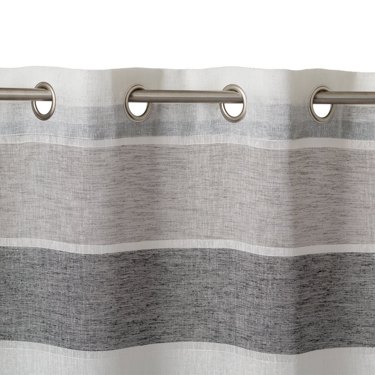 Tenda Sandra Grigio Occhielli 140 X 280 Cm Leroy Merlin