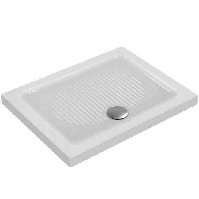 Piatto Doccia Ceramica Connect 90 X 70 Cm Bianco Leroy Merlin Piatto Doccia 90x70 Ceramica