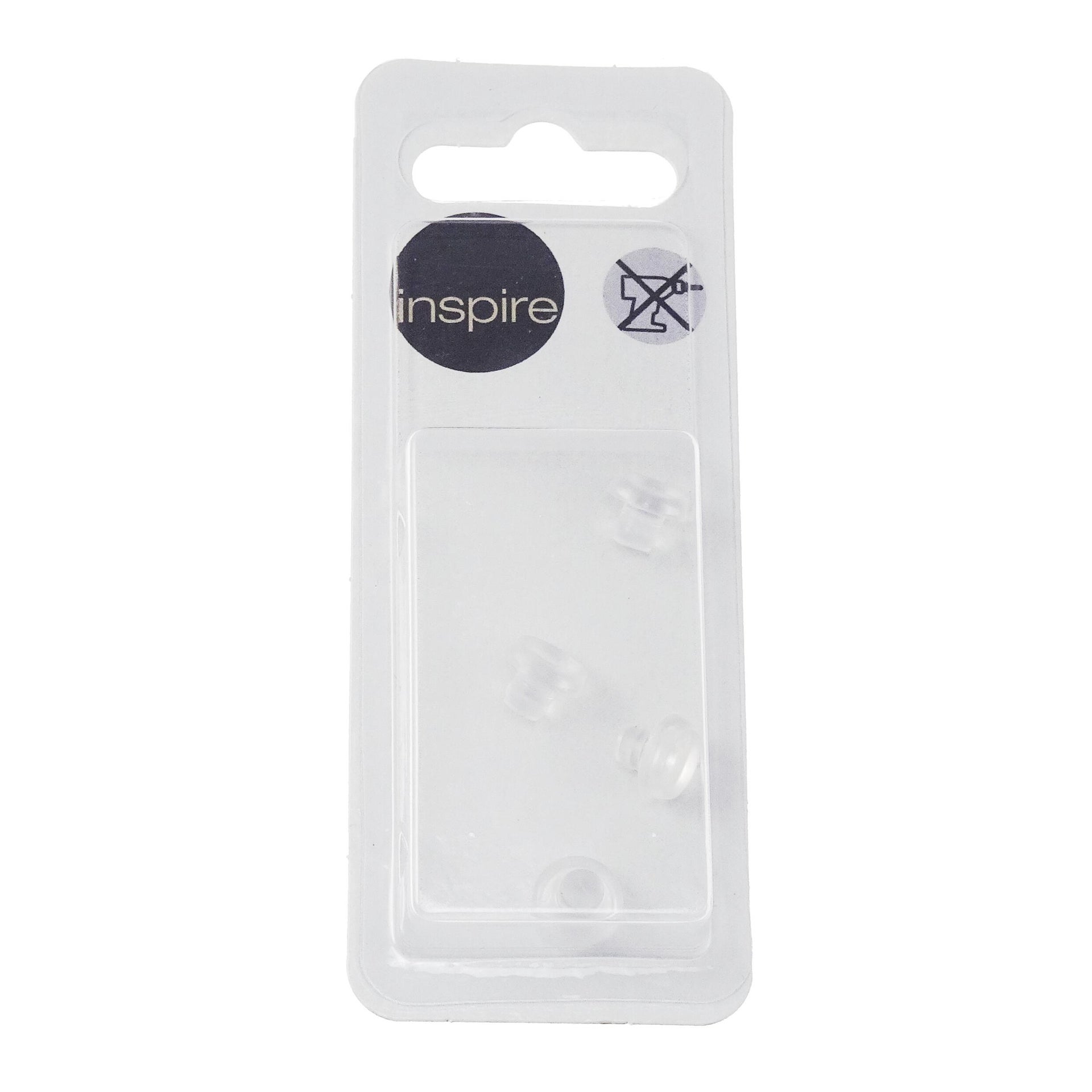 Adattatore plastica L 1 cm trasparente